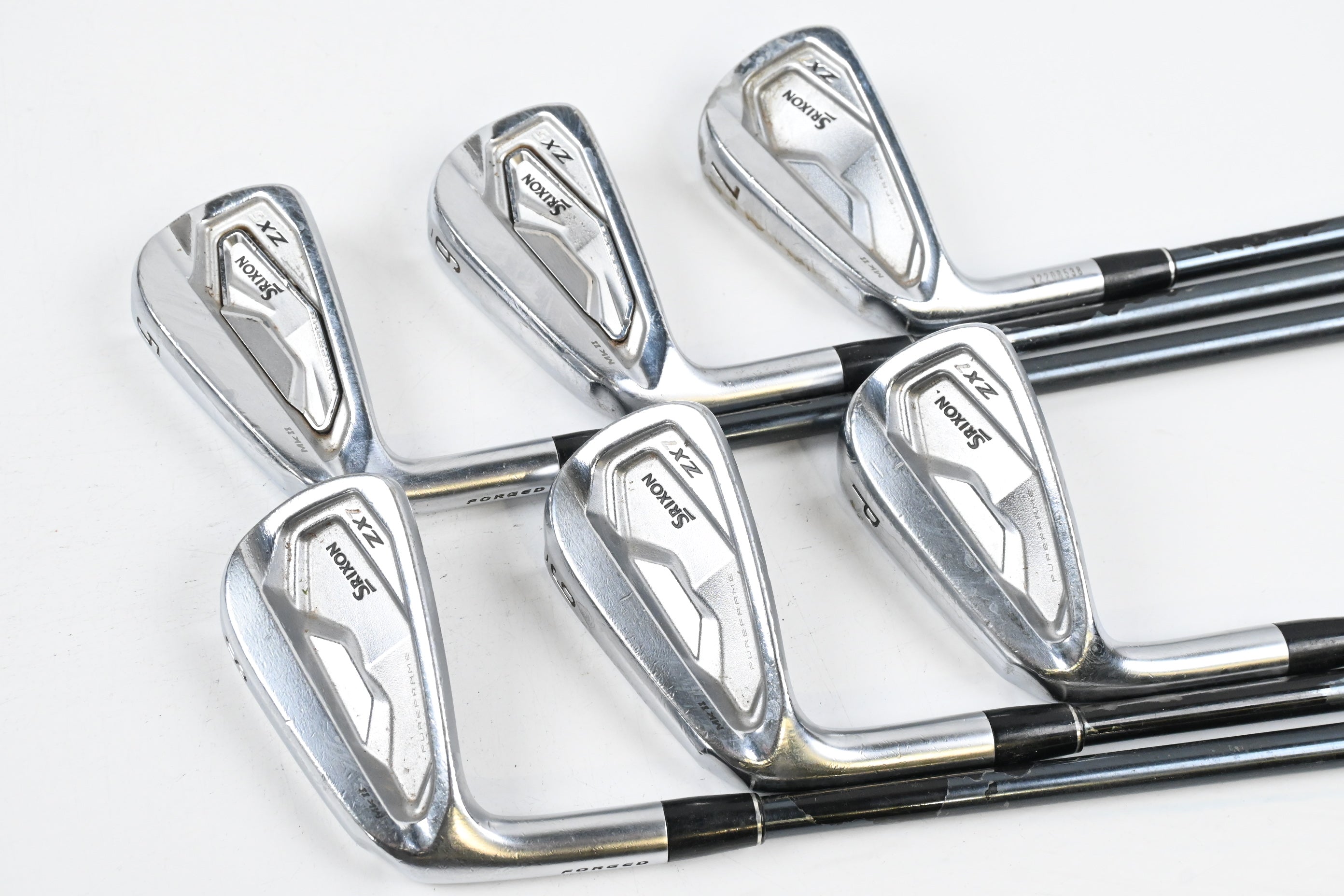 Left Hand Srixon ZX7 MK II Irons 2023 / 5-PW / Regular Flex UST Recoil Dart 65