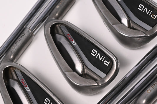 Ping G25 Irons / 4-PW+SW / Silver Dot / Stiff Flex Ping CFS Shafts