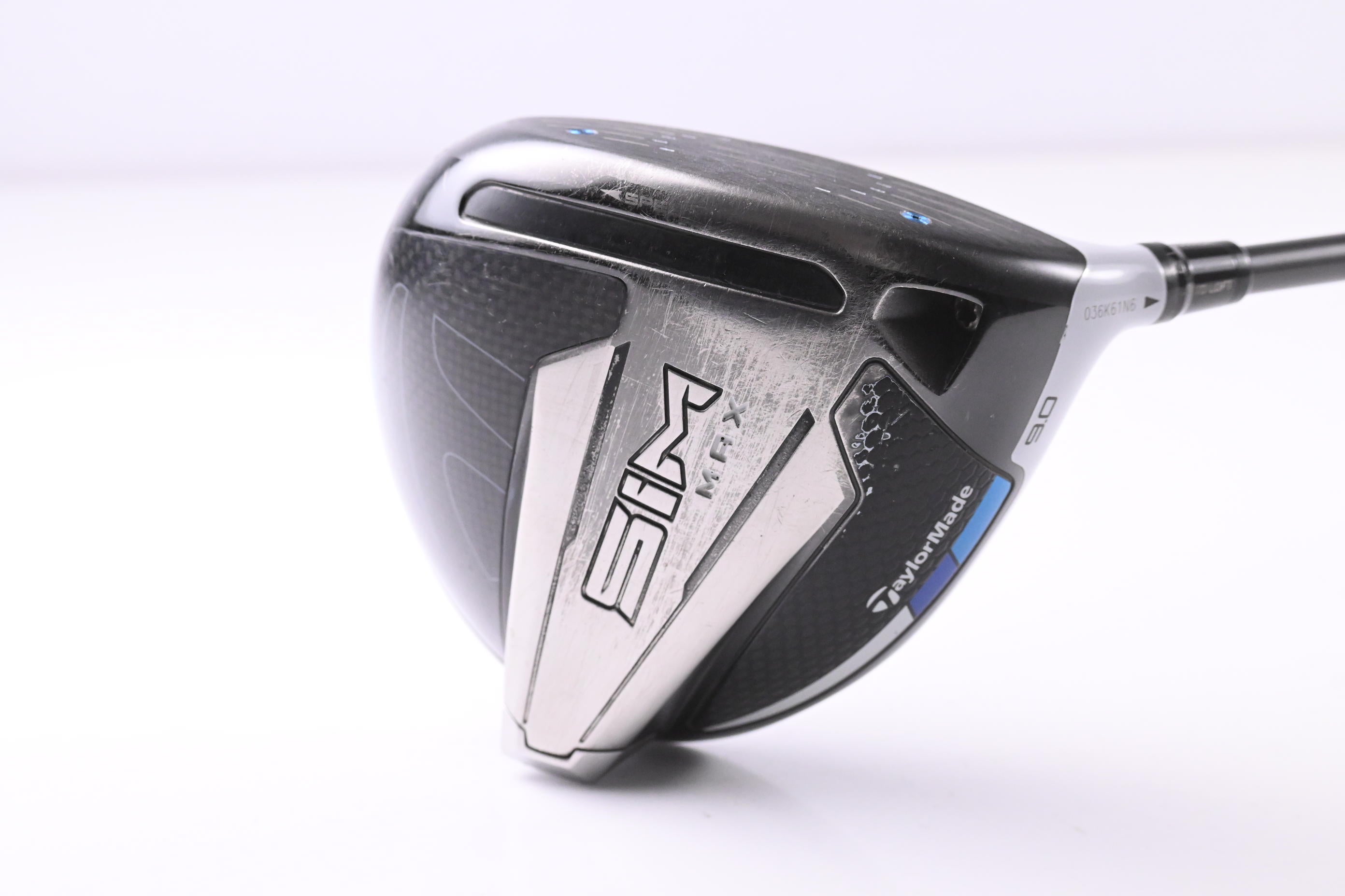 Taylormade SIM Max Driver / 9 Degree / Regular Flex EvenFlow Riptide 50 Shaft