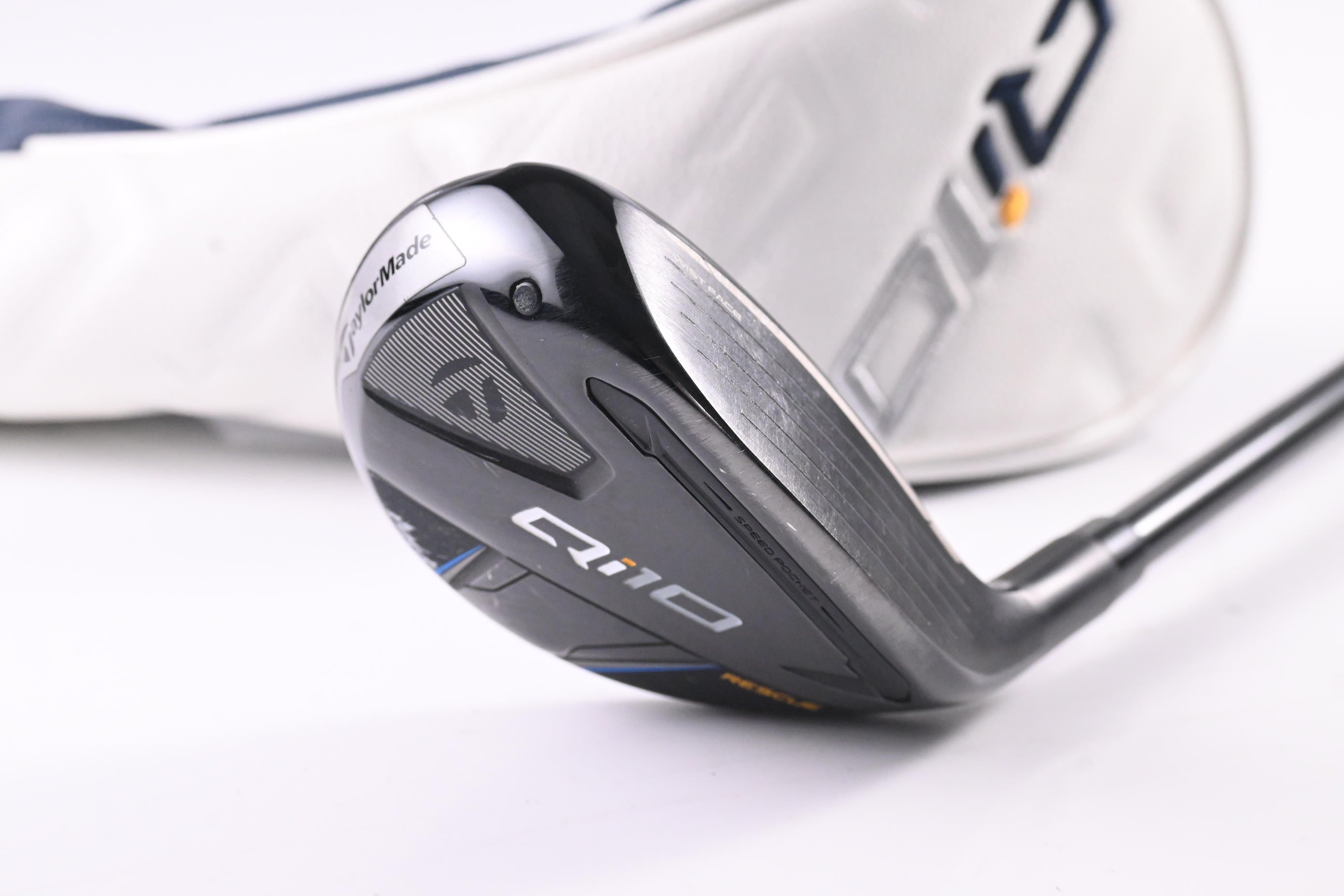 Taylormade Qi10 #3 Hybrid / 19 Degree / Stiff Flex Fujikura Ventus TR Blue 7 Shaft