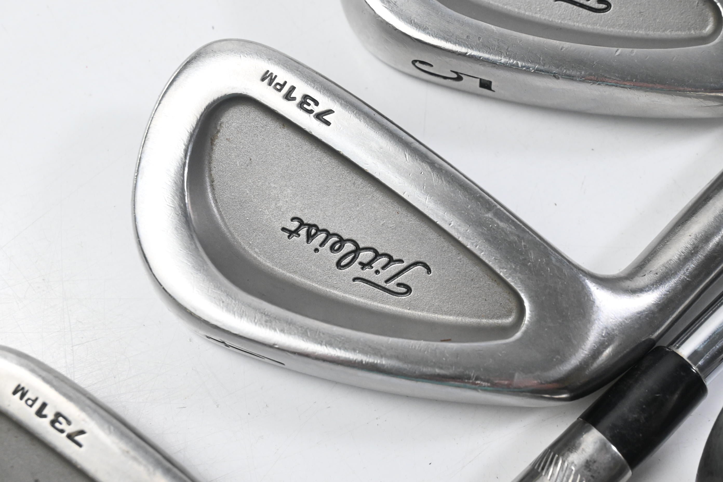 Left Hand Titleist 731PM Limited Edition Irons / 3-9i / Regular Flex Dynamic Gold