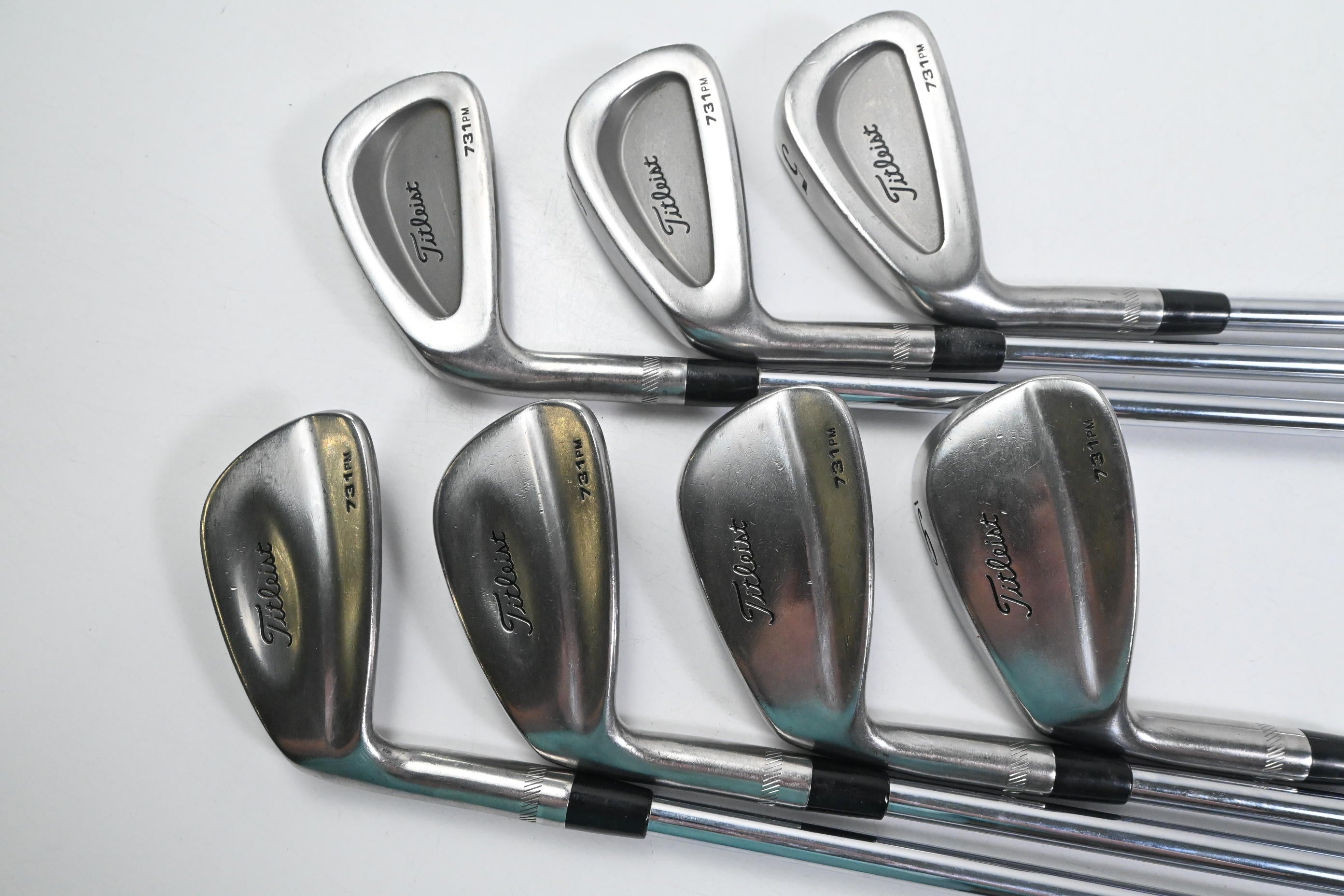 Left Hand Titleist 731PM Limited Edition Irons / 3-9i / Regular Flex Dynamic Gold