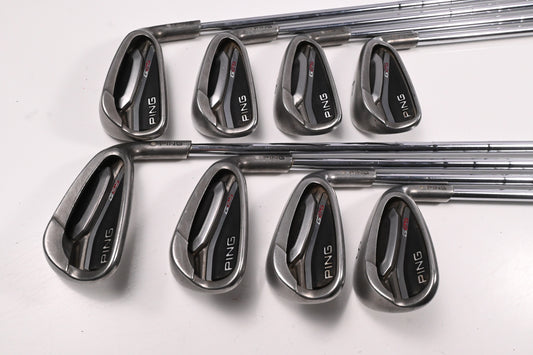 Ping G25 Irons / 4-PW+SW / Silver Dot / Stiff Flex Ping CFS Shafts