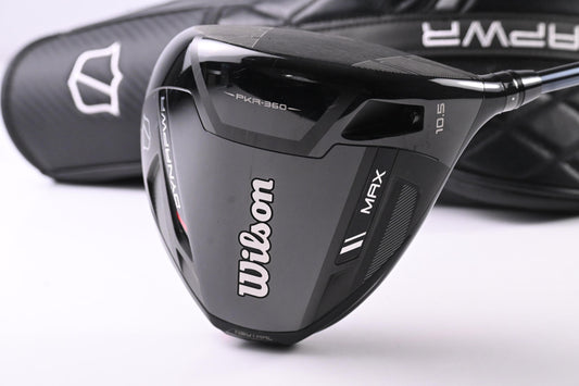 Wilson DYNAPWR 2025 Max Driver / 10.5 Degree / Regular Flex UST LinQ Red 5