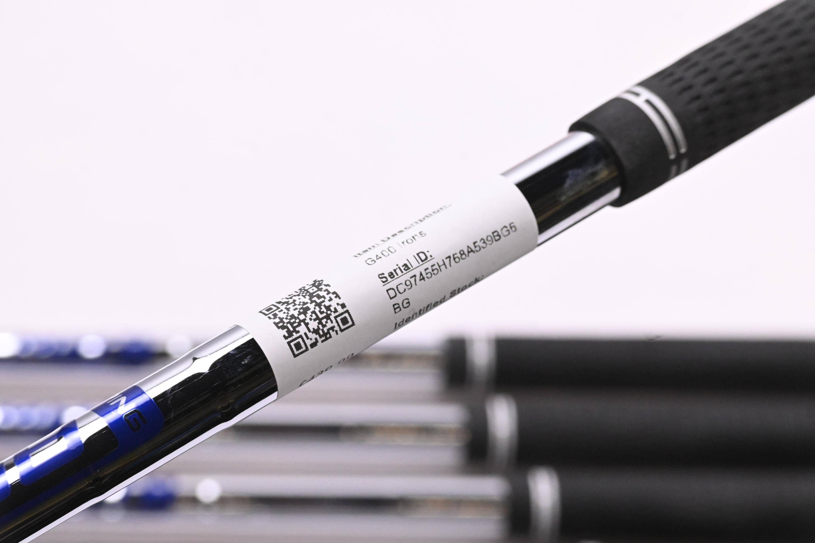 Ping G400 Irons / 5-PW-SW / Stiff Flex Ping AWT 2.0 Shafts