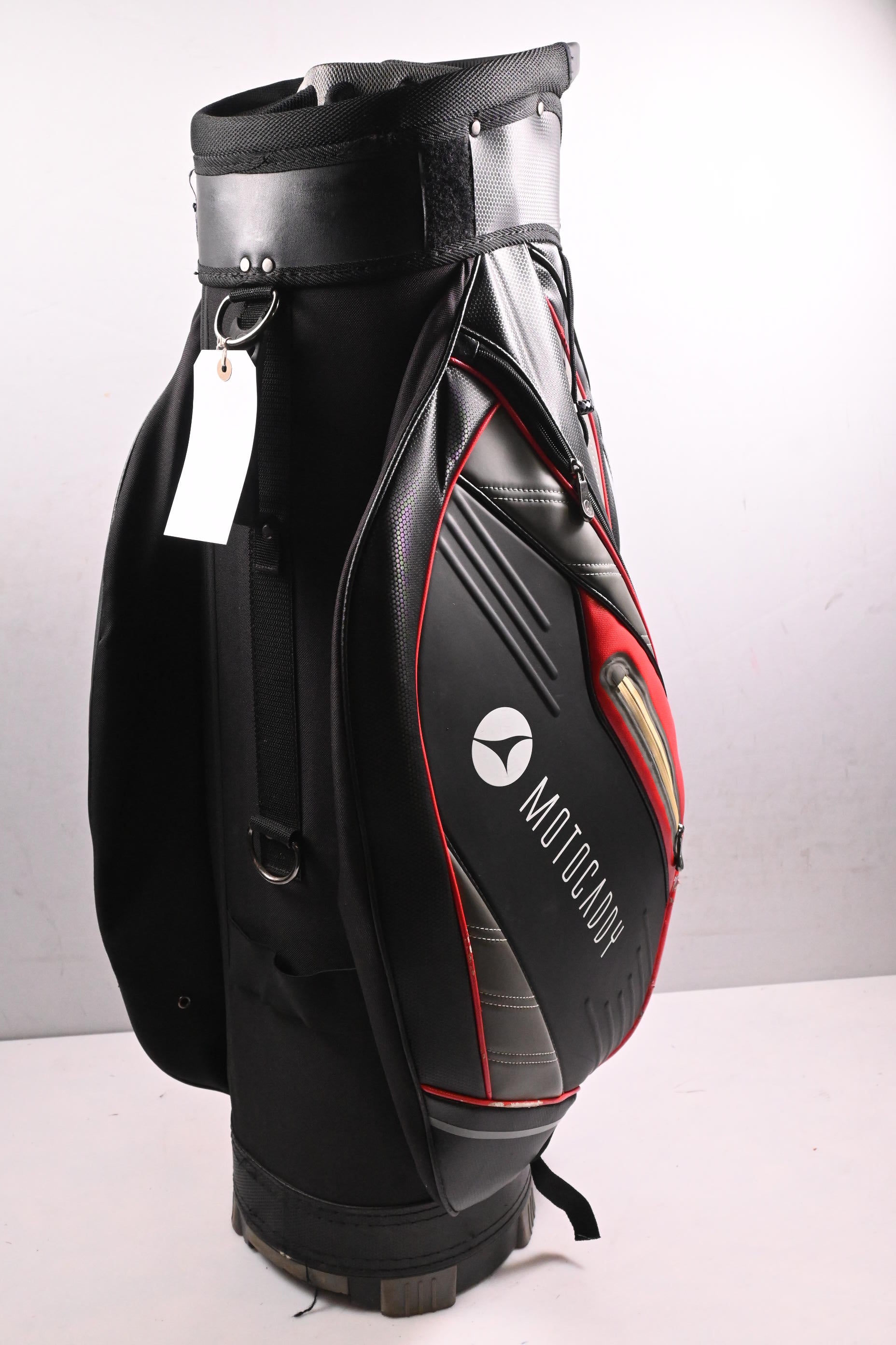 Motocaddy Pro Series Cart Bag / 14-Way Divider / Black, Grey