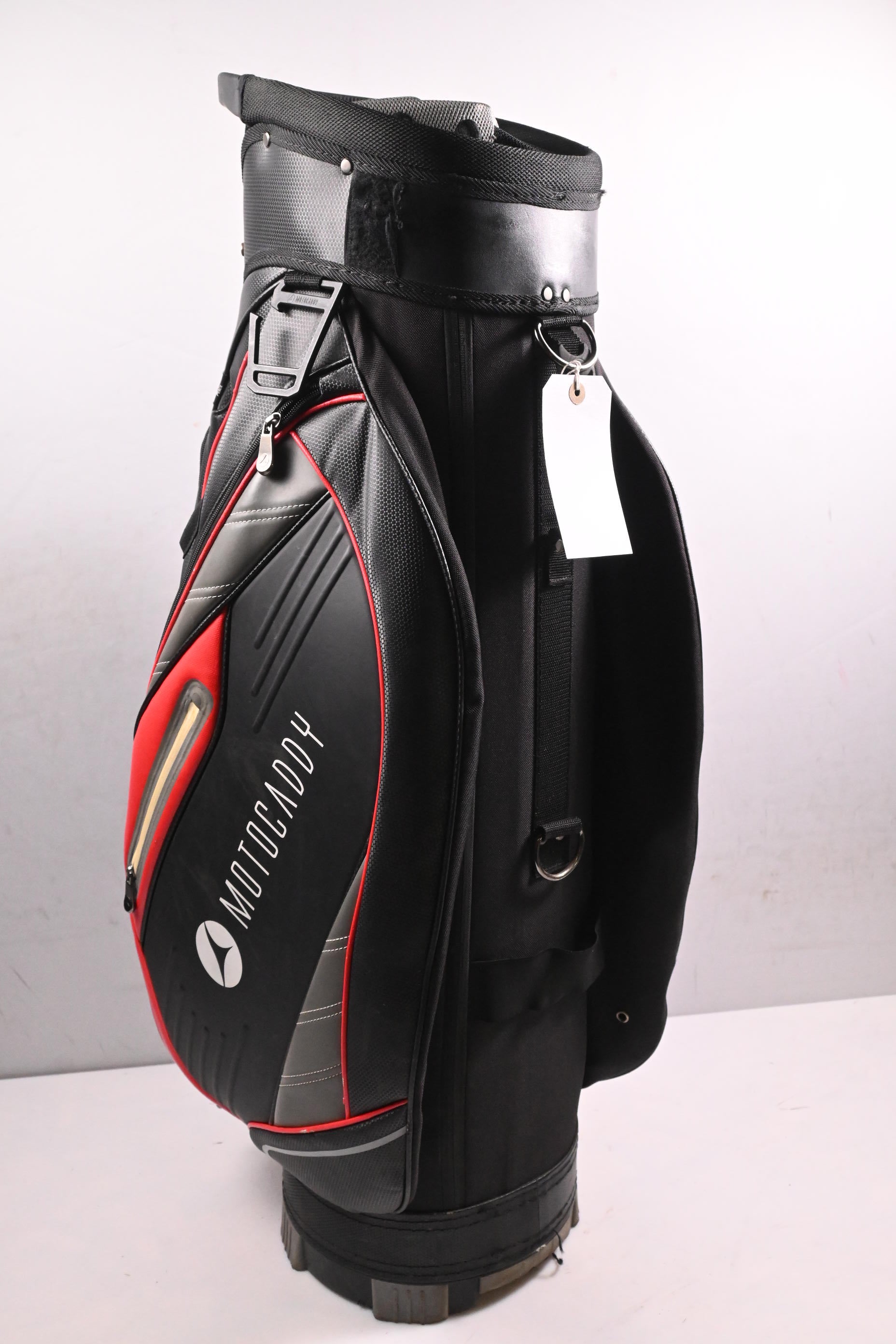 Motocaddy Pro Series Cart Bag / 14-Way Divider / Black, Grey