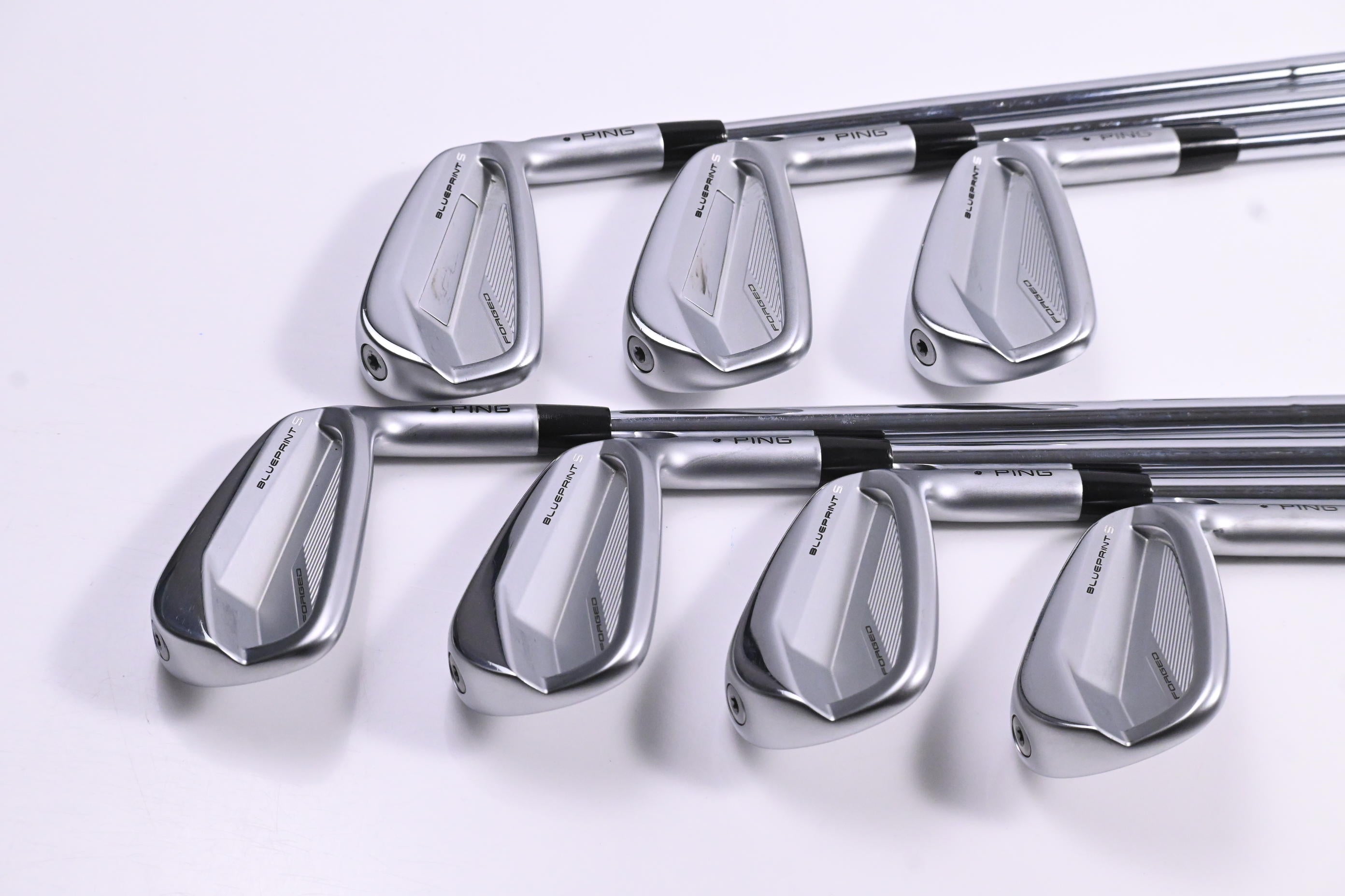 Ping Blueprint S Irons / 4-PW / Black Dot / X-Flex Dynamic Gold 120 X100 Shafts