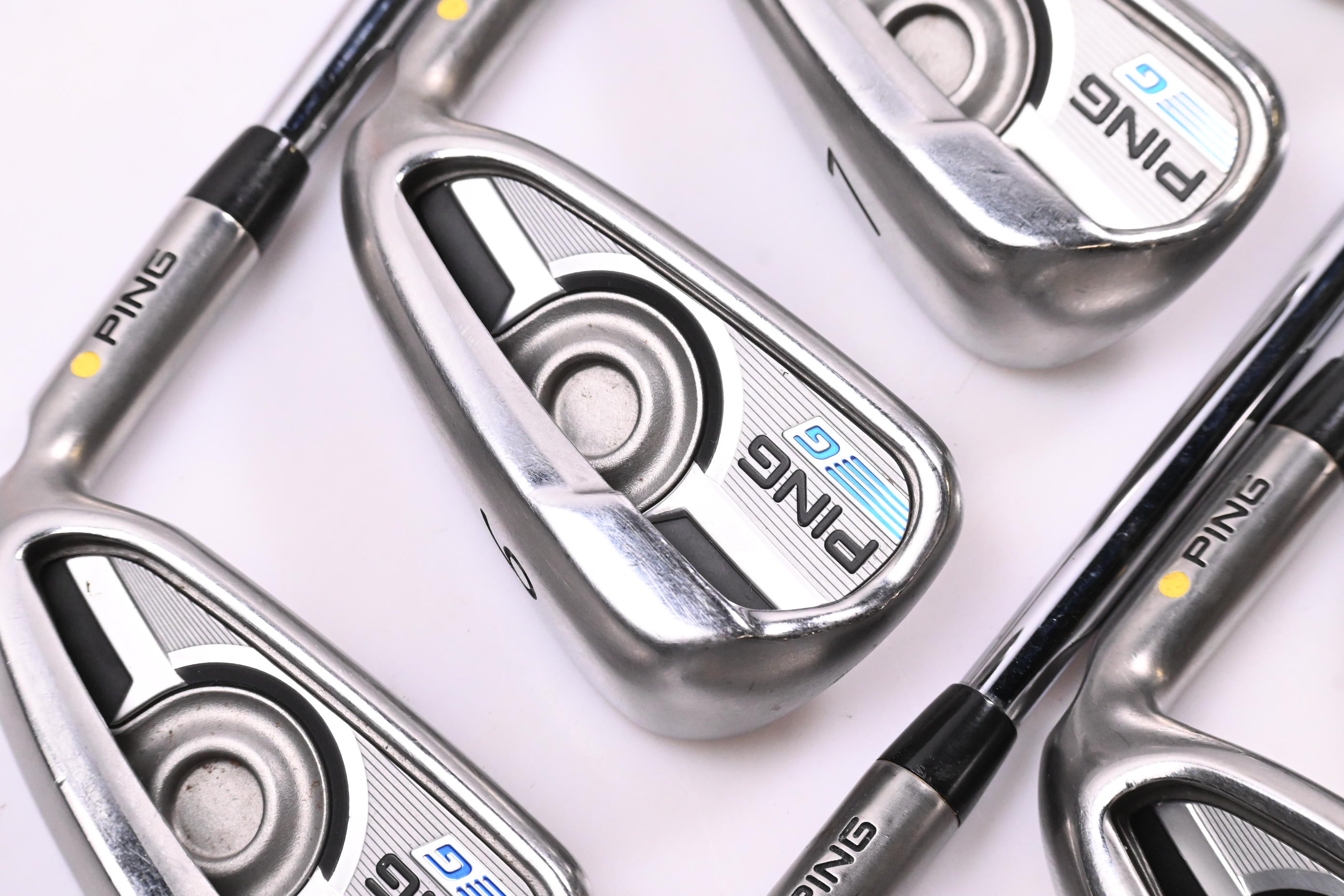 Ping G Series Irons / 5-PW-SW / Stiff Flex Ping AWT 2.0 Shafts