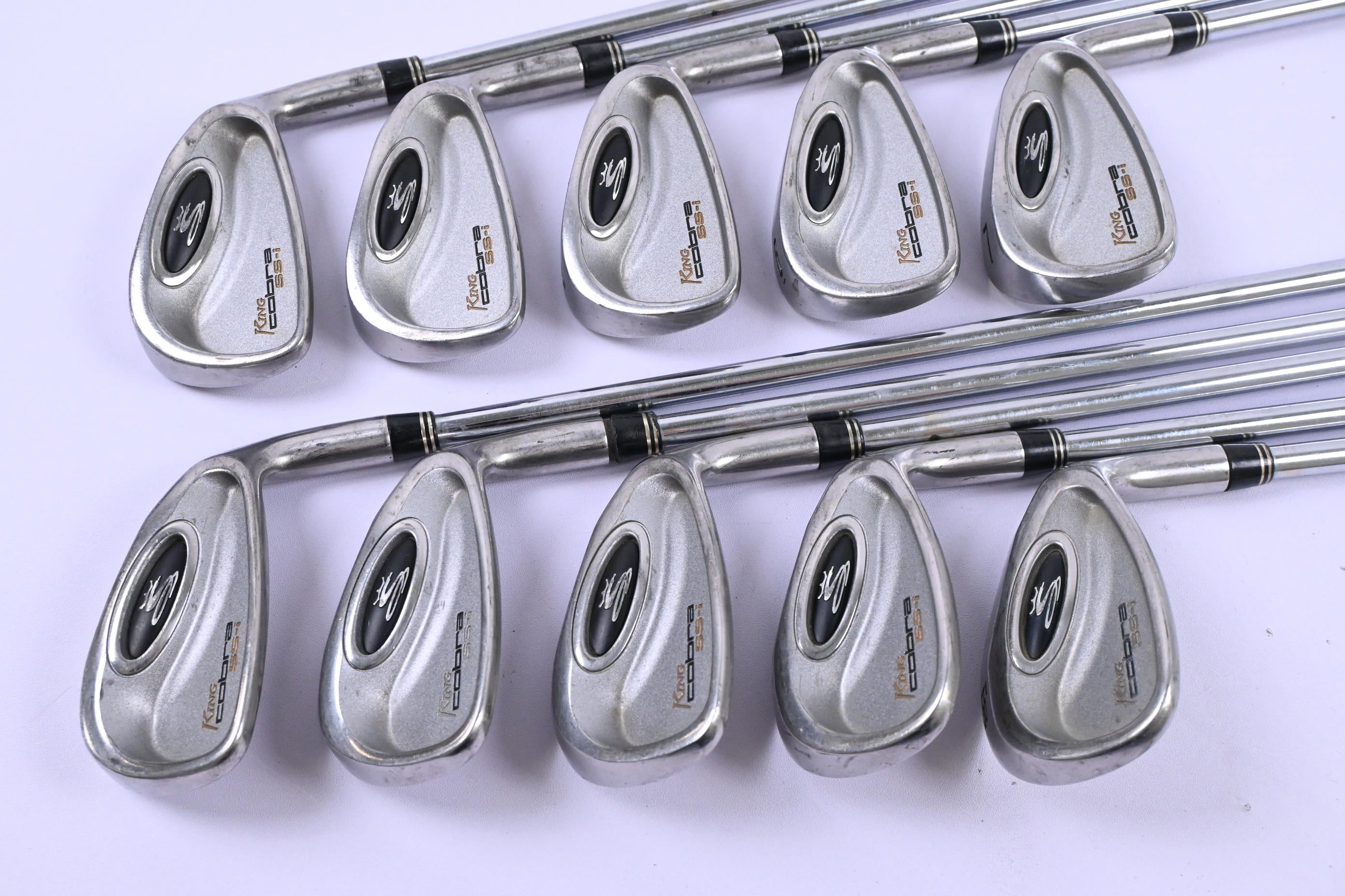 Cobra SS Irons / 3-PW+GW+SW / Regular Flex Cobra Shafts