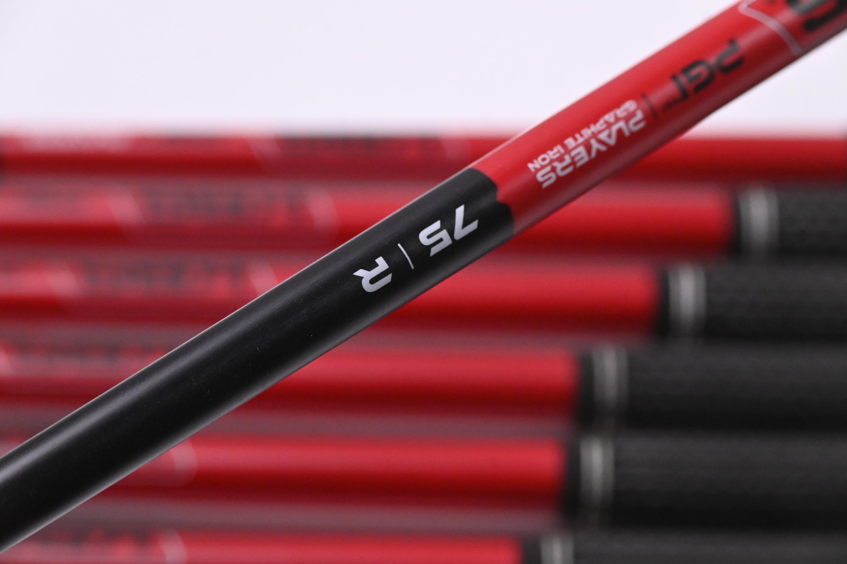 Left Hand Cobra LTDx Irons / 5-PW+GW+SW / Regular Flex KBS PGI 75 Shafts