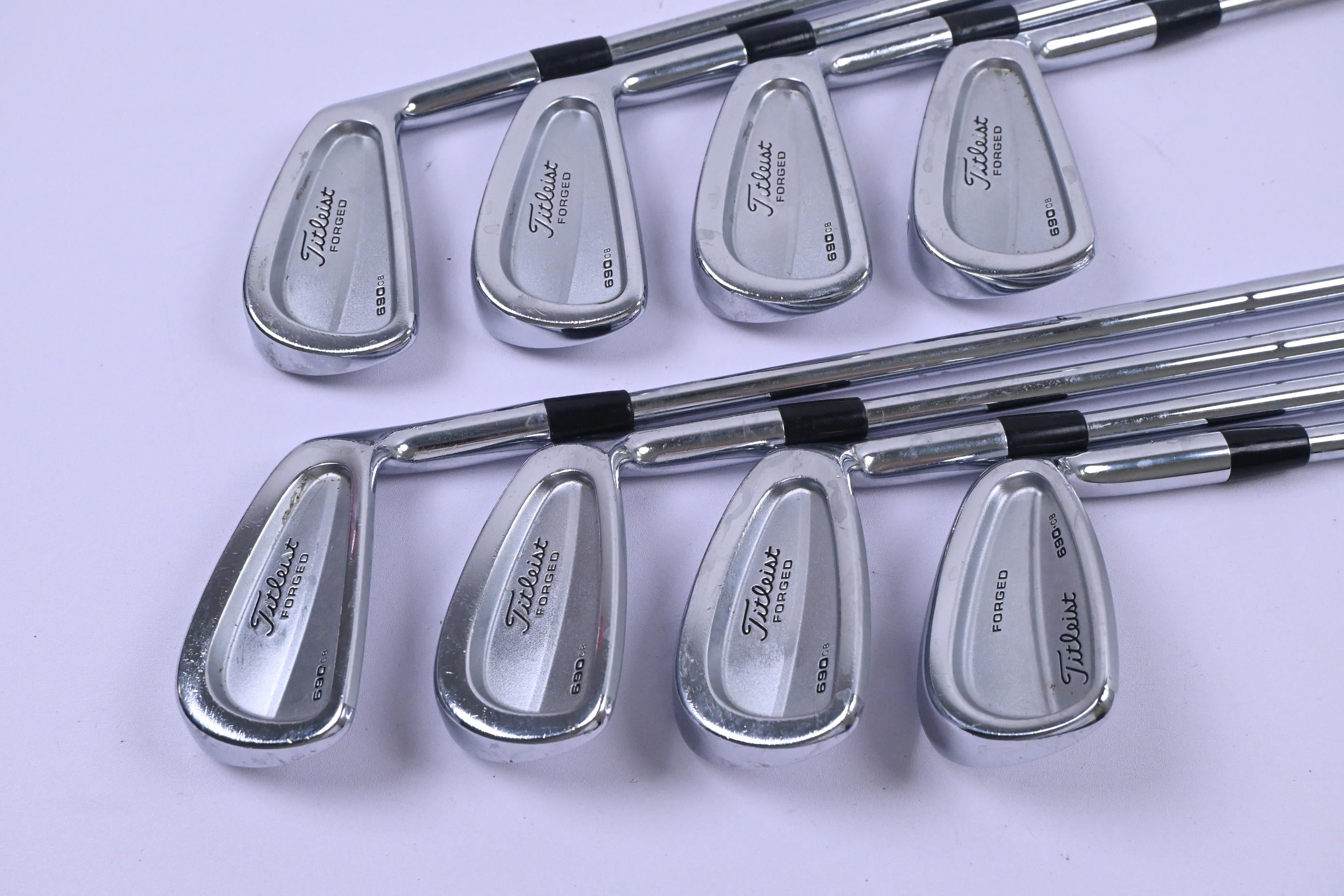 Titleist 690.CB Irons / 3-PW / Stiff Flex Dynamic Gold S300 Shafts