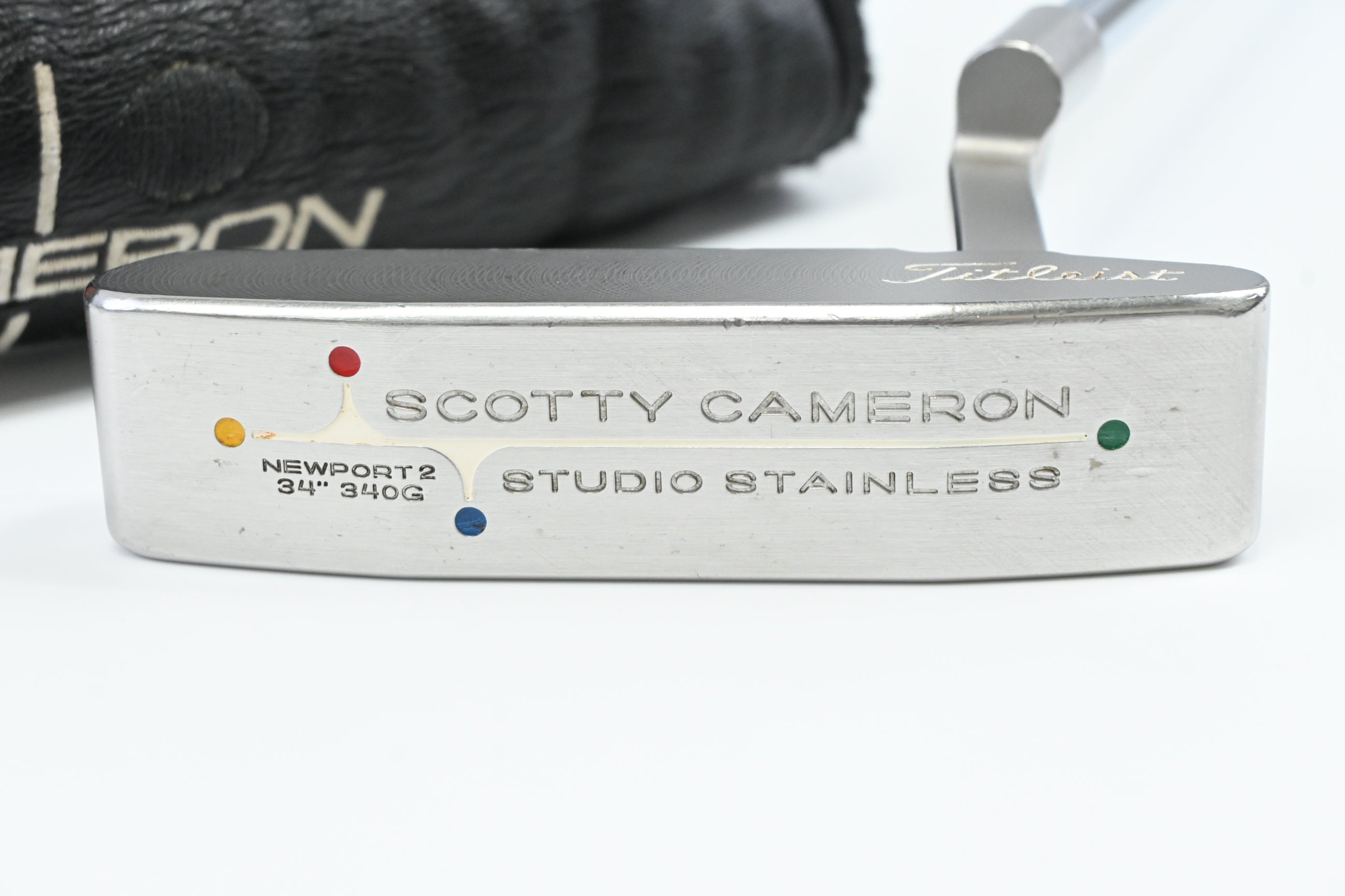 Scotty Cameron Studio Stainless Newport 2 Putter / 35 Inch