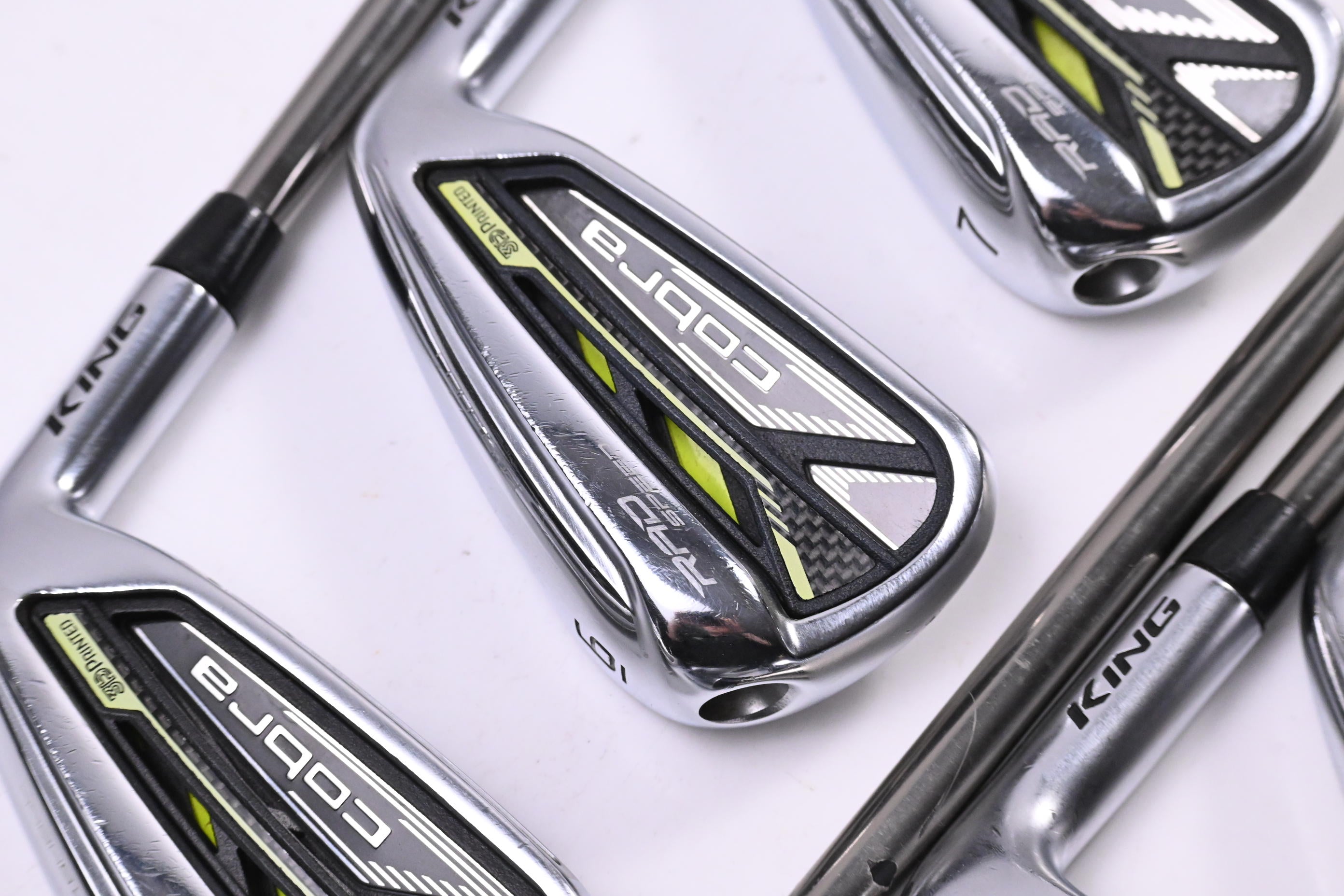 Cobra King Radspeed Irons / 5-PW+GW / Senior Flex UST Mamiya Recoil ESX 460