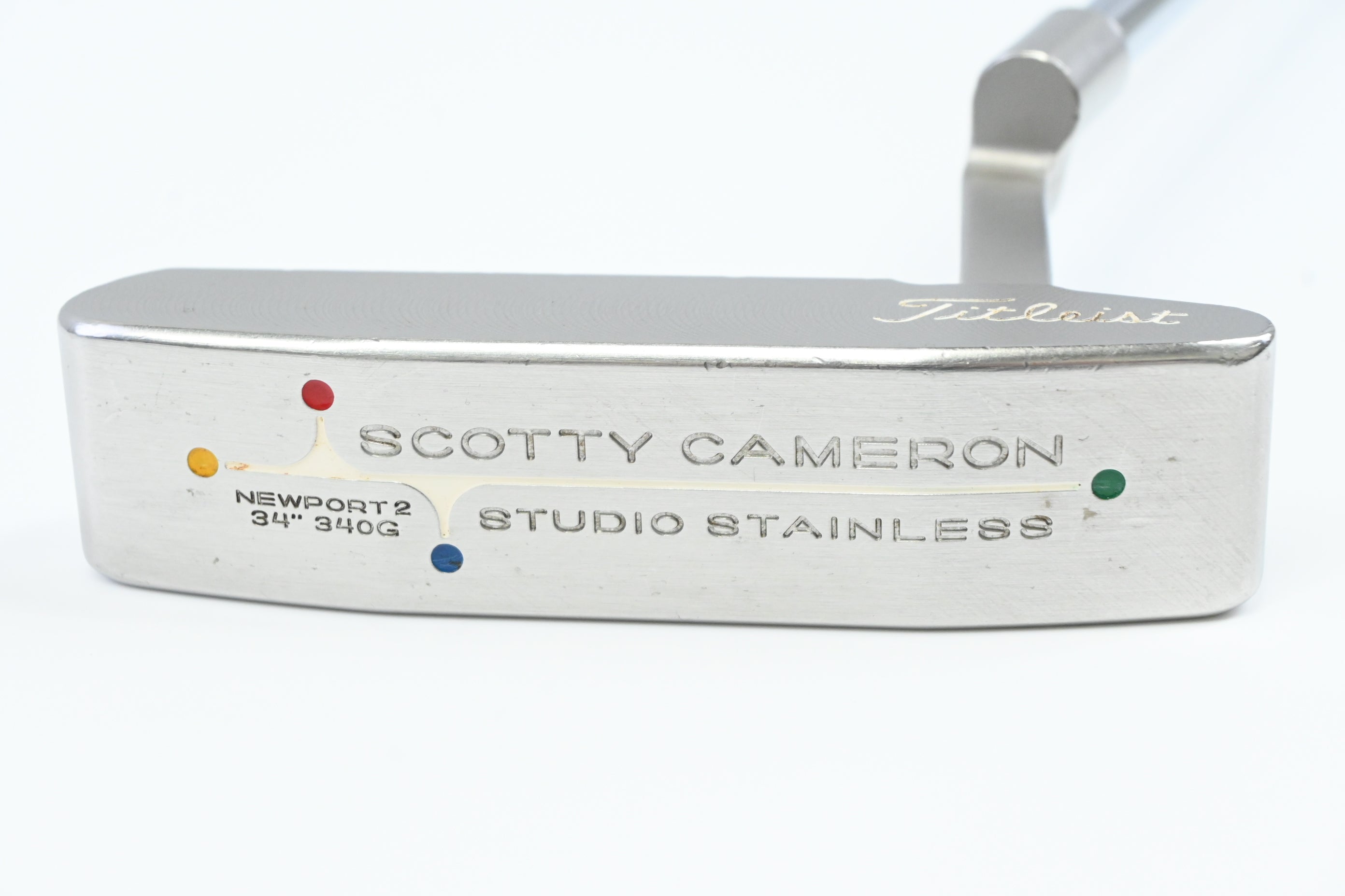 Scotty Cameron Studio Stainless Newport 2 Putter / 35 Inch