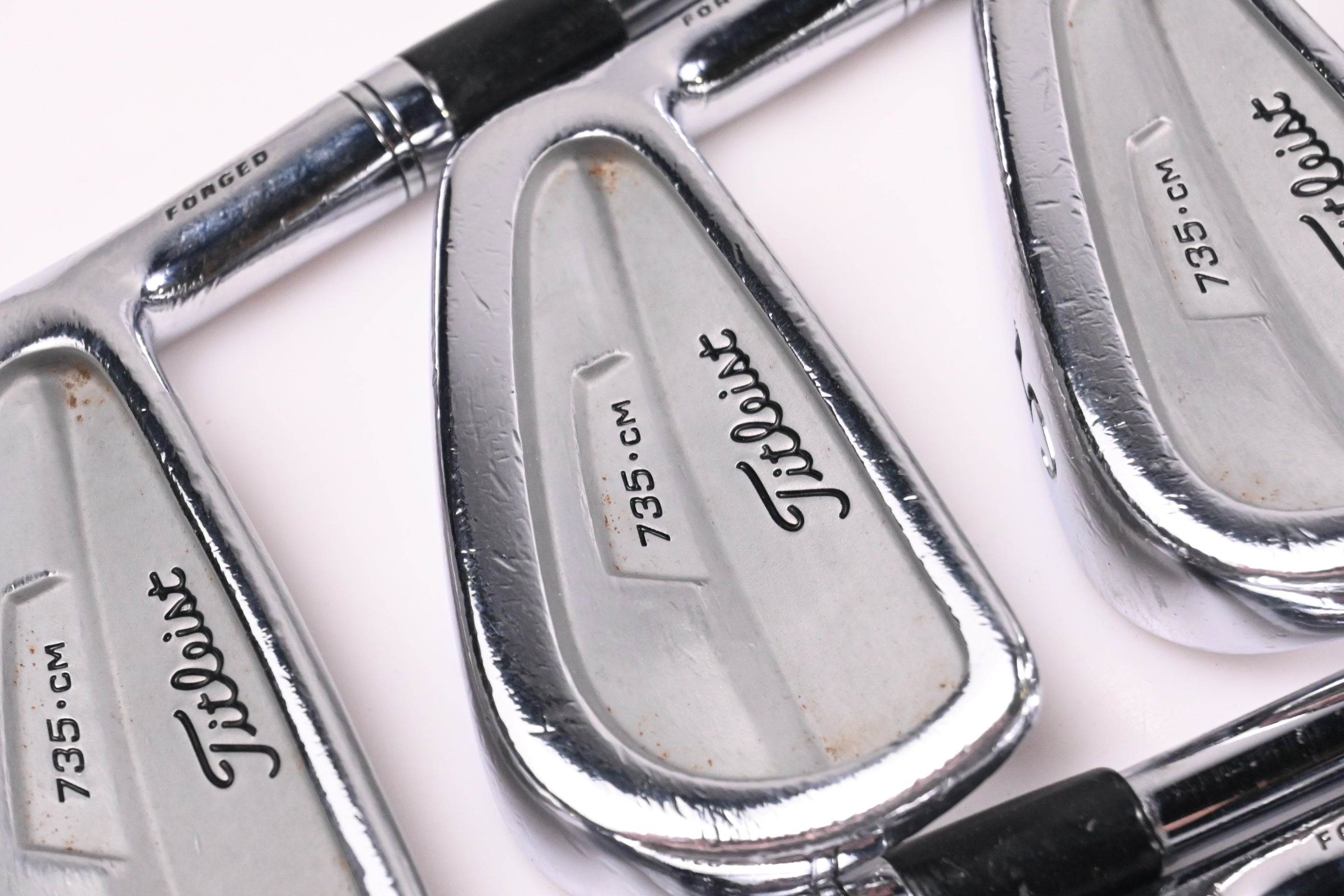Titleist 735.CM Irons / 3-PW / Stiff Flex Dynamic Gold S300 Shafts