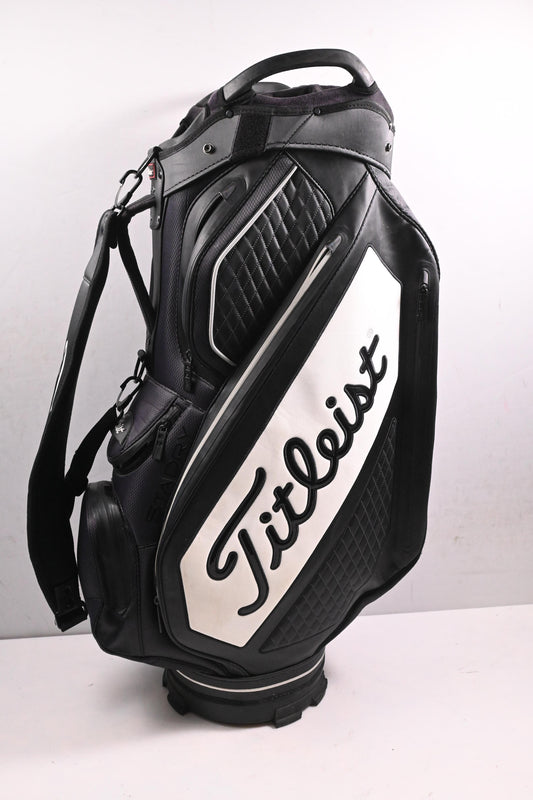 Titleist StaDry Tour Bag / 15-Way Divider / Black, White