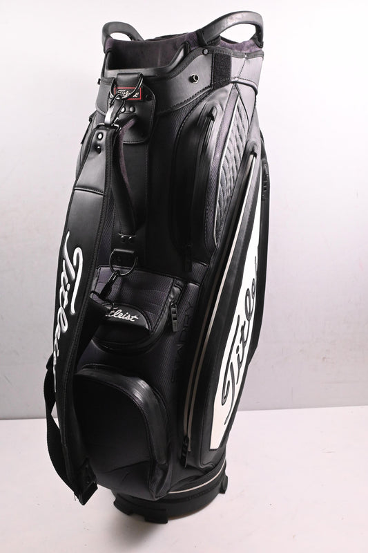 Titleist StaDry Tour Bag / 15-Way Divider / Black, White