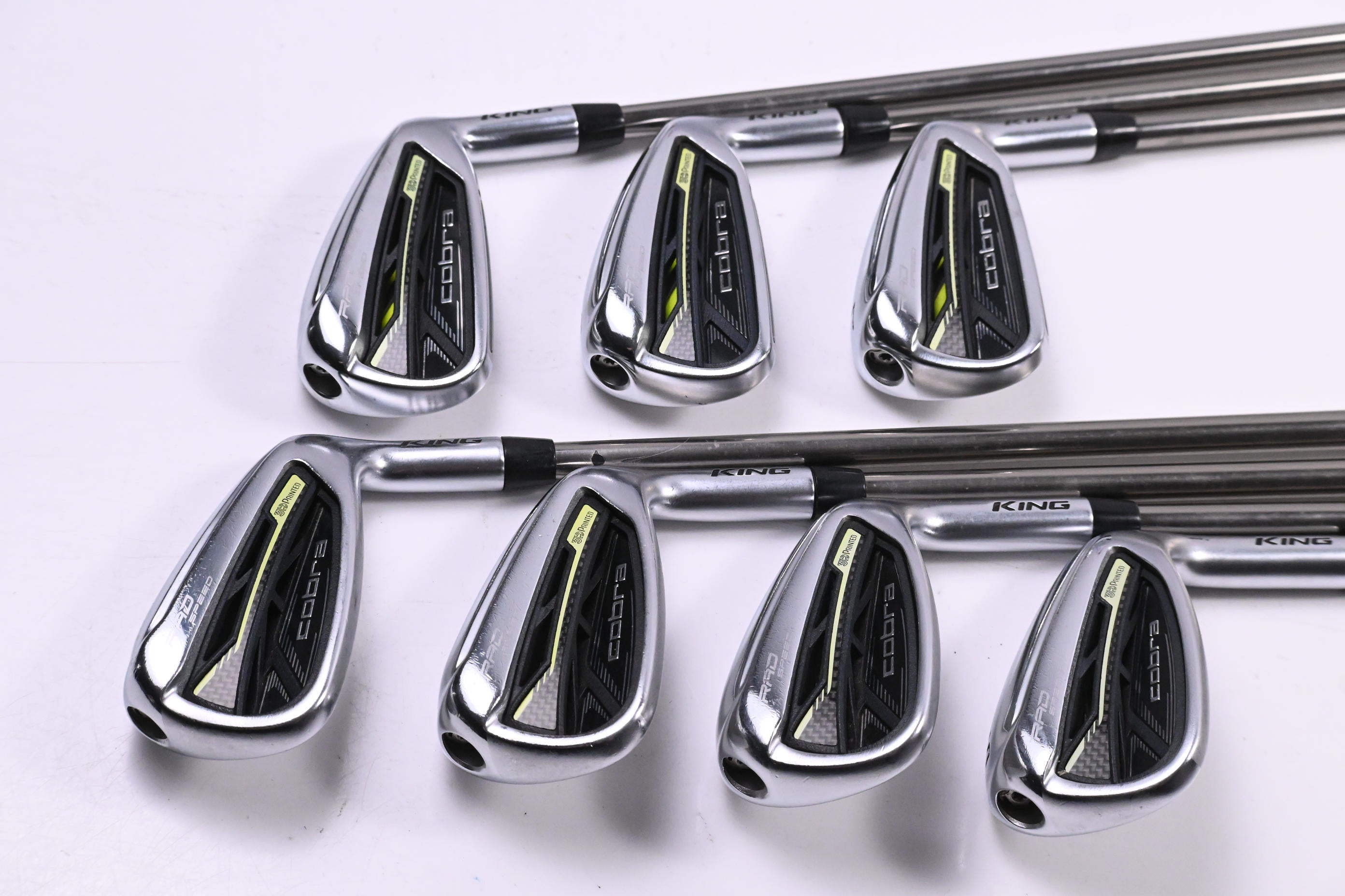Cobra King Radspeed Irons / 5-PW+GW / Senior Flex UST Mamiya Recoil ESX 460
