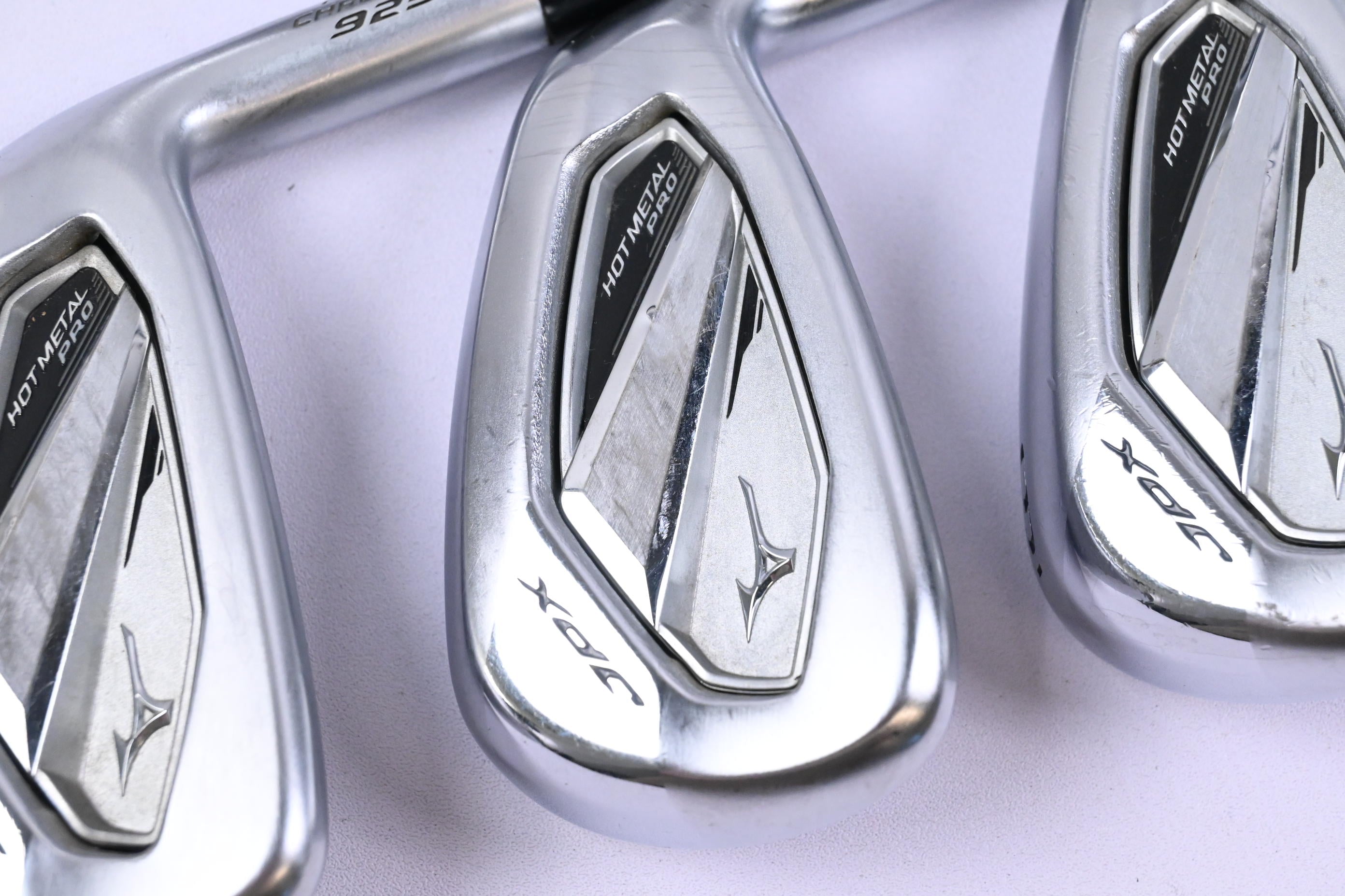 Mizuno JPX 925 Hot Metal Pro Irons / 4-PW / Stiff Flex Project X LS 120 Shafts