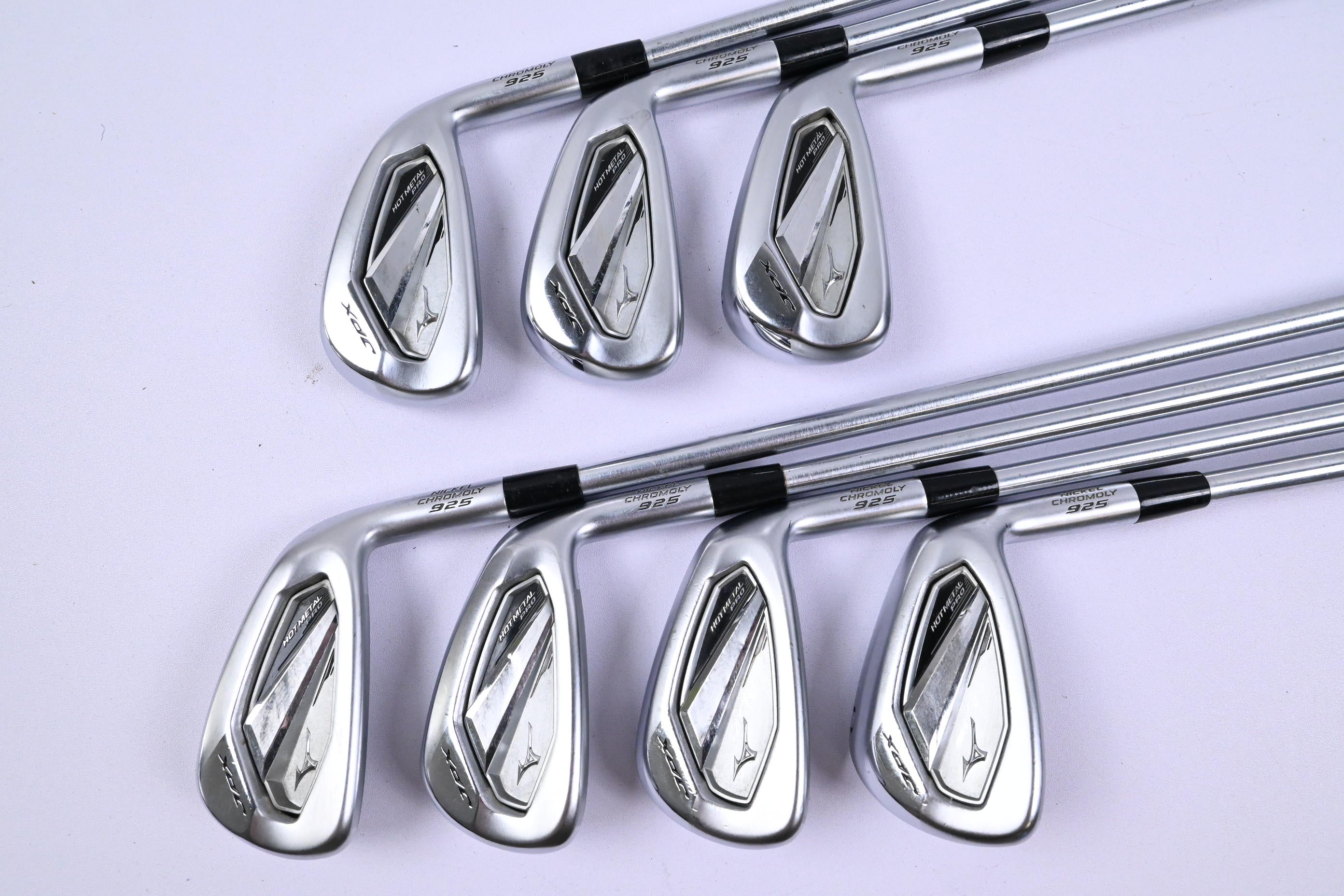 Mizuno JPX 925 Hot Metal Pro Irons / 4-PW / Stiff Flex Project X LS 120 Shafts
