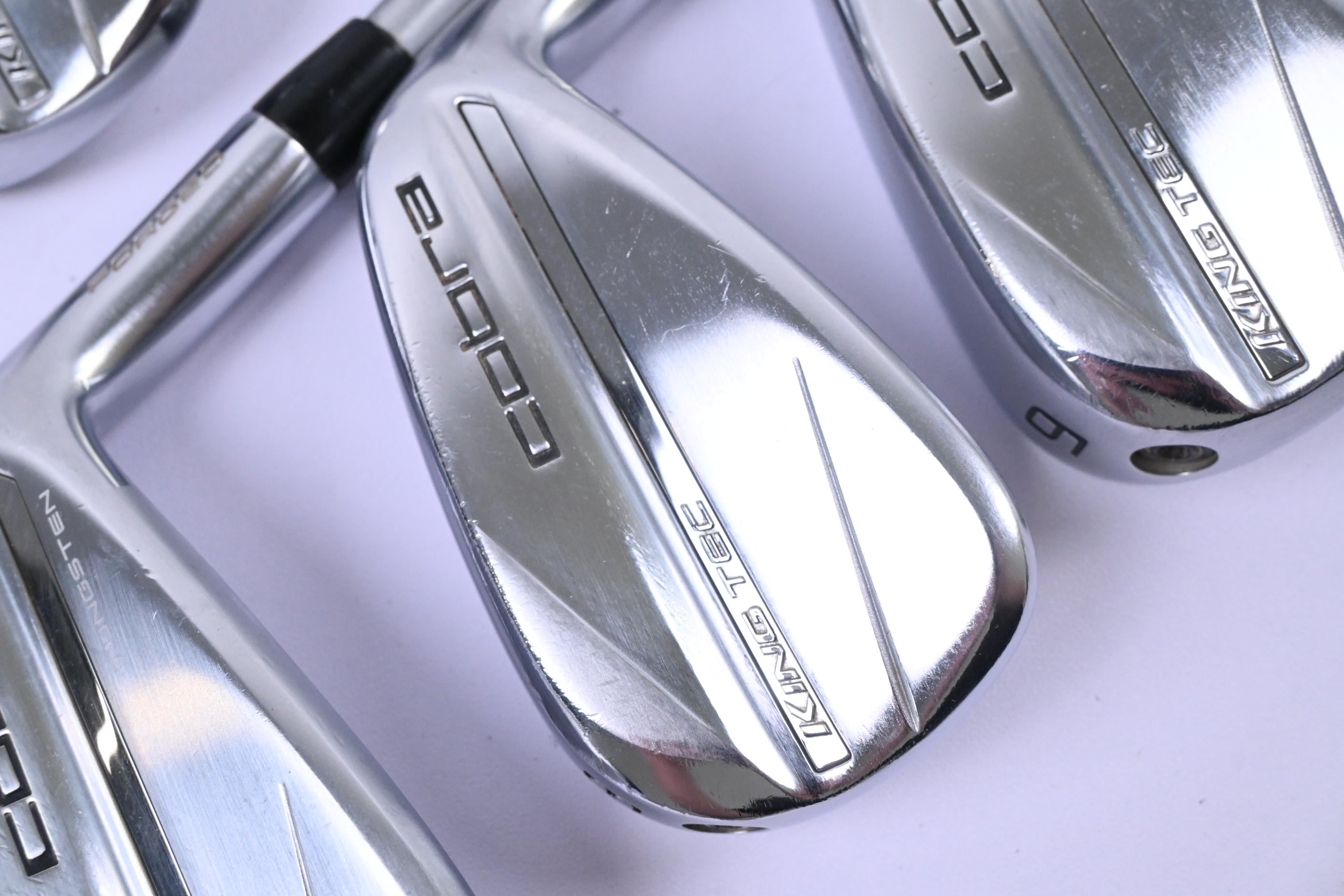 Cobra 2025 King Tec Irons / 4-PW / Stiff Flex KBS Pro+ C-Taper 120 Shafts