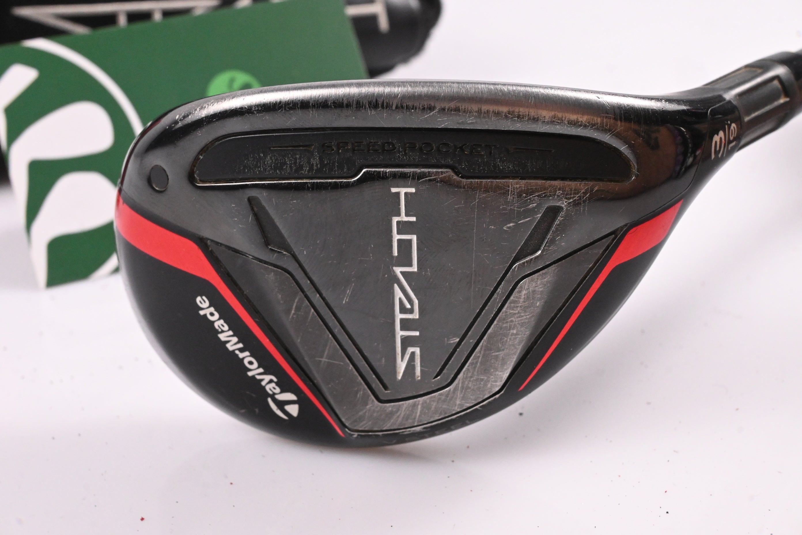 Taylormade Stealth #3 Hybrid / 19 Degree / Stiff Flex HZRDUS Smoke Black RDX 80