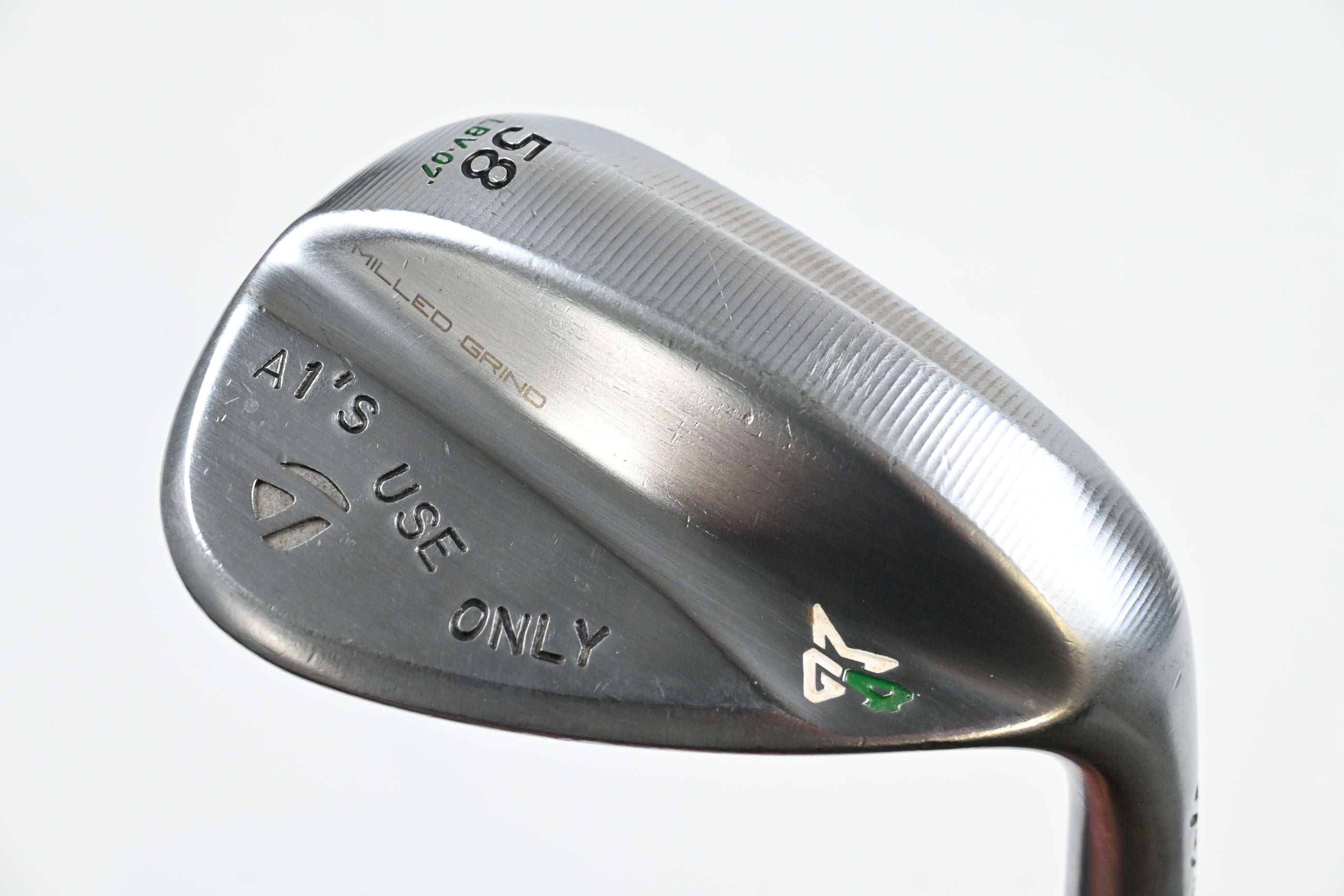 Taylormade Milled Grind 4 Lob Wedge / 58 Degree / Stiff Flex Steel Shaft