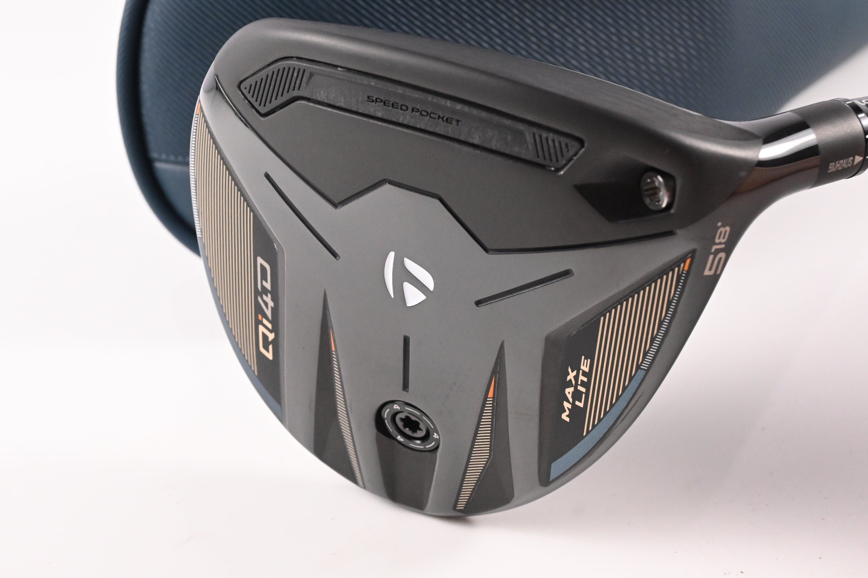 Taylormade Qi4D Max Lite #5 Wood / 18 Degree / Senior Flex REAX 45 Shaft