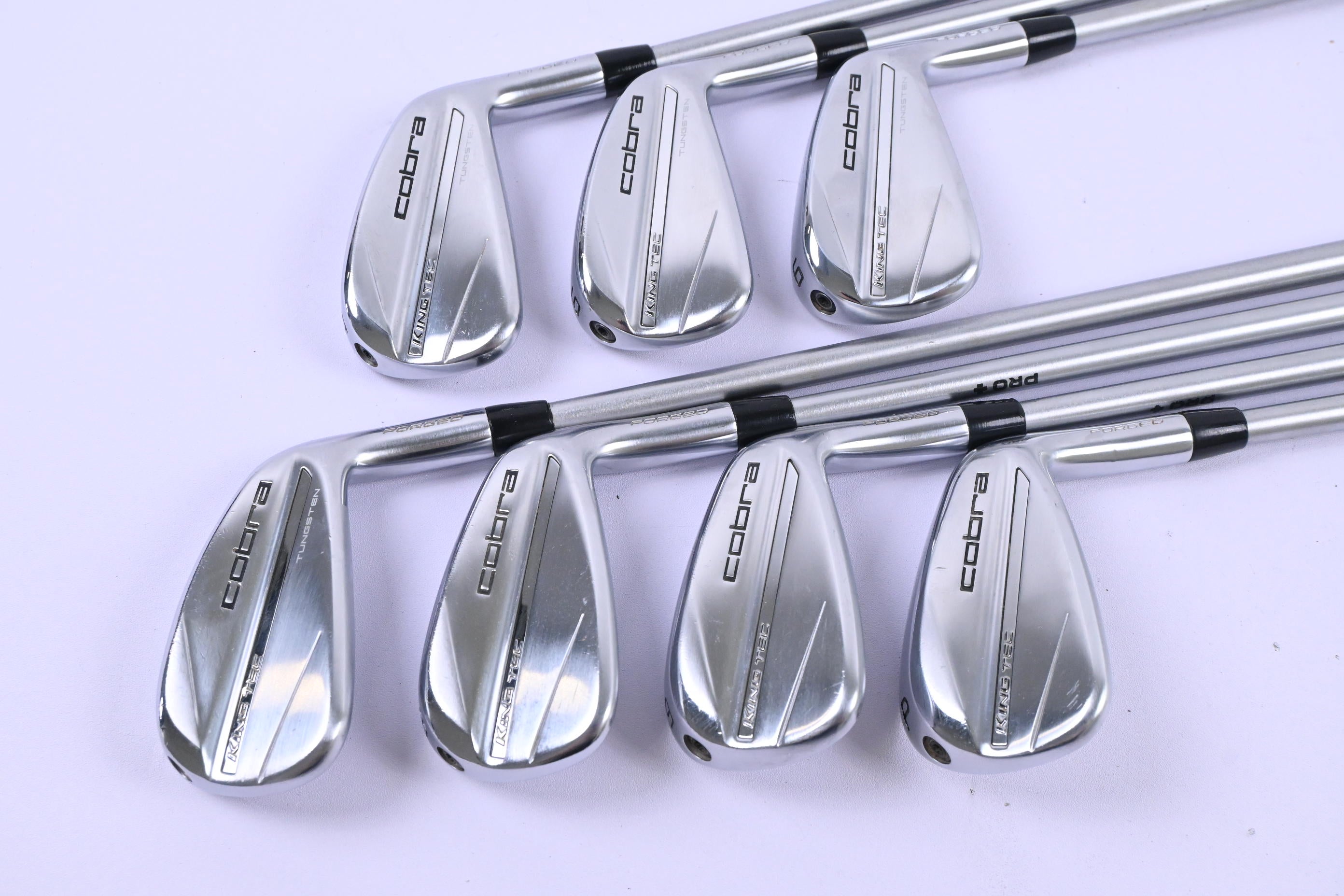 Cobra 2025 King Tec Irons / 4-PW / Stiff Flex KBS Pro+ C-Taper 120 Shafts