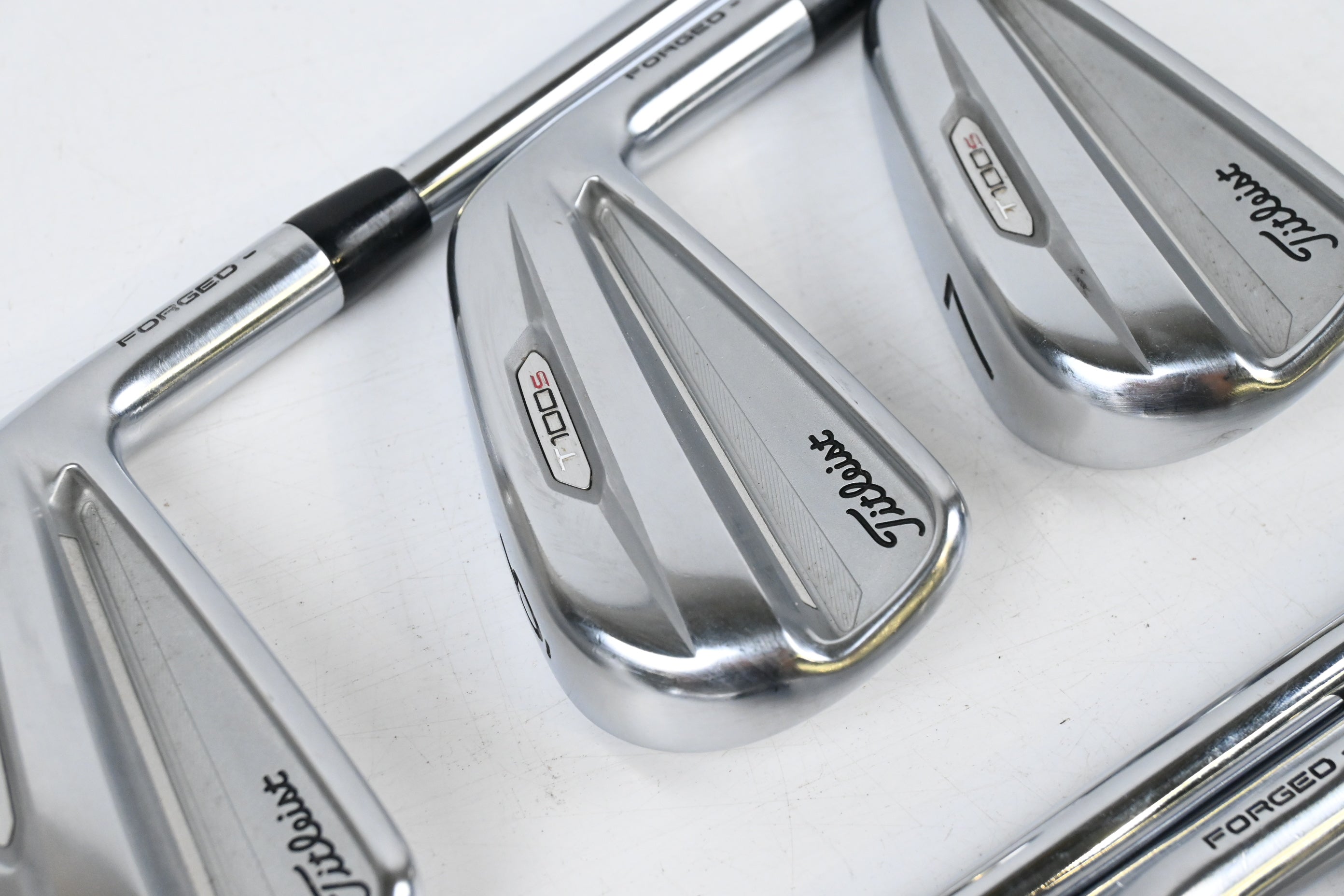Titleist T100.S 2021 Irons / 5-PW+GW / X-Flex Project X Rifle Steel Shafts