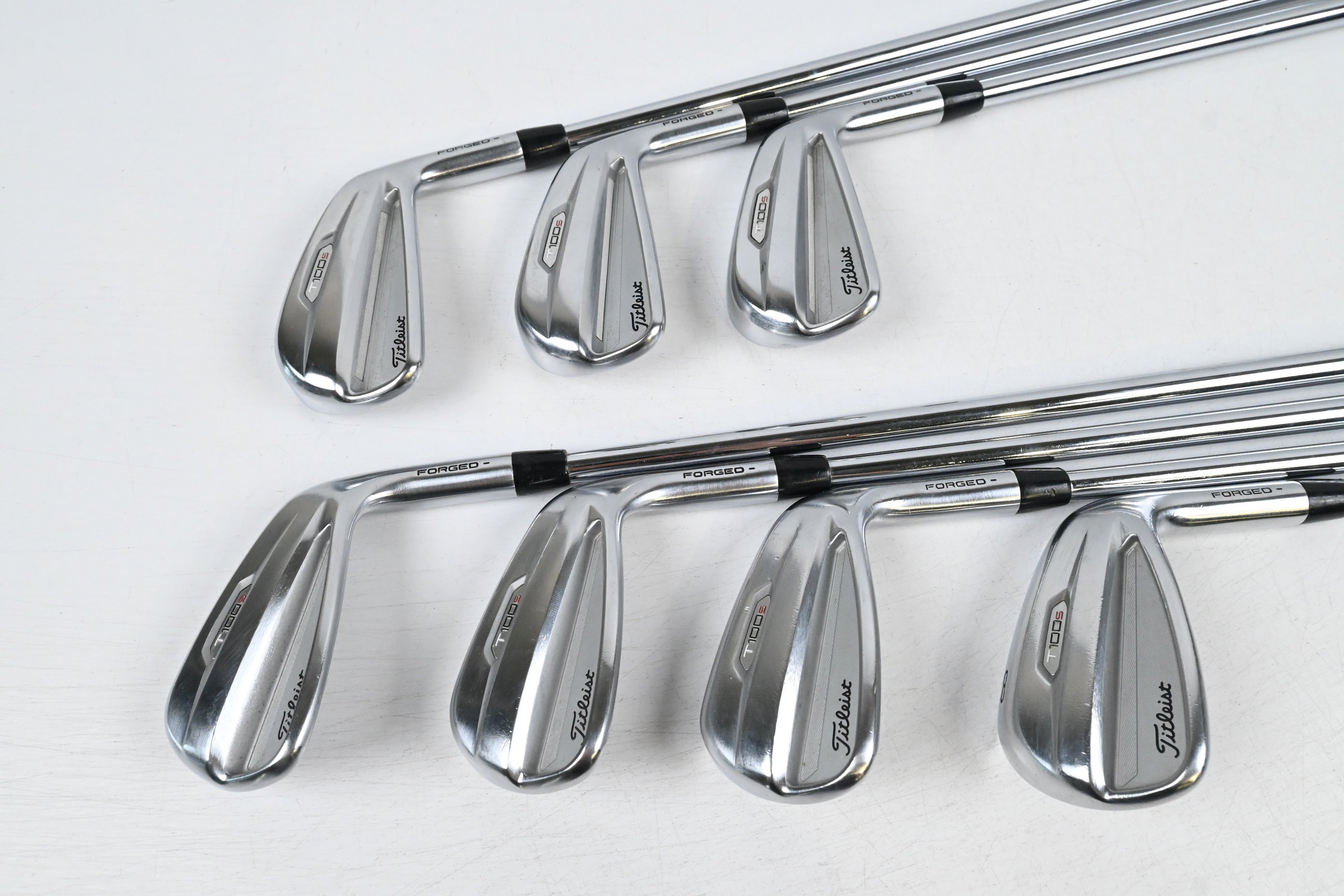 Titleist T100.S 2021 Irons / 5-PW+GW / X-Flex Project X Rifle Steel Shafts