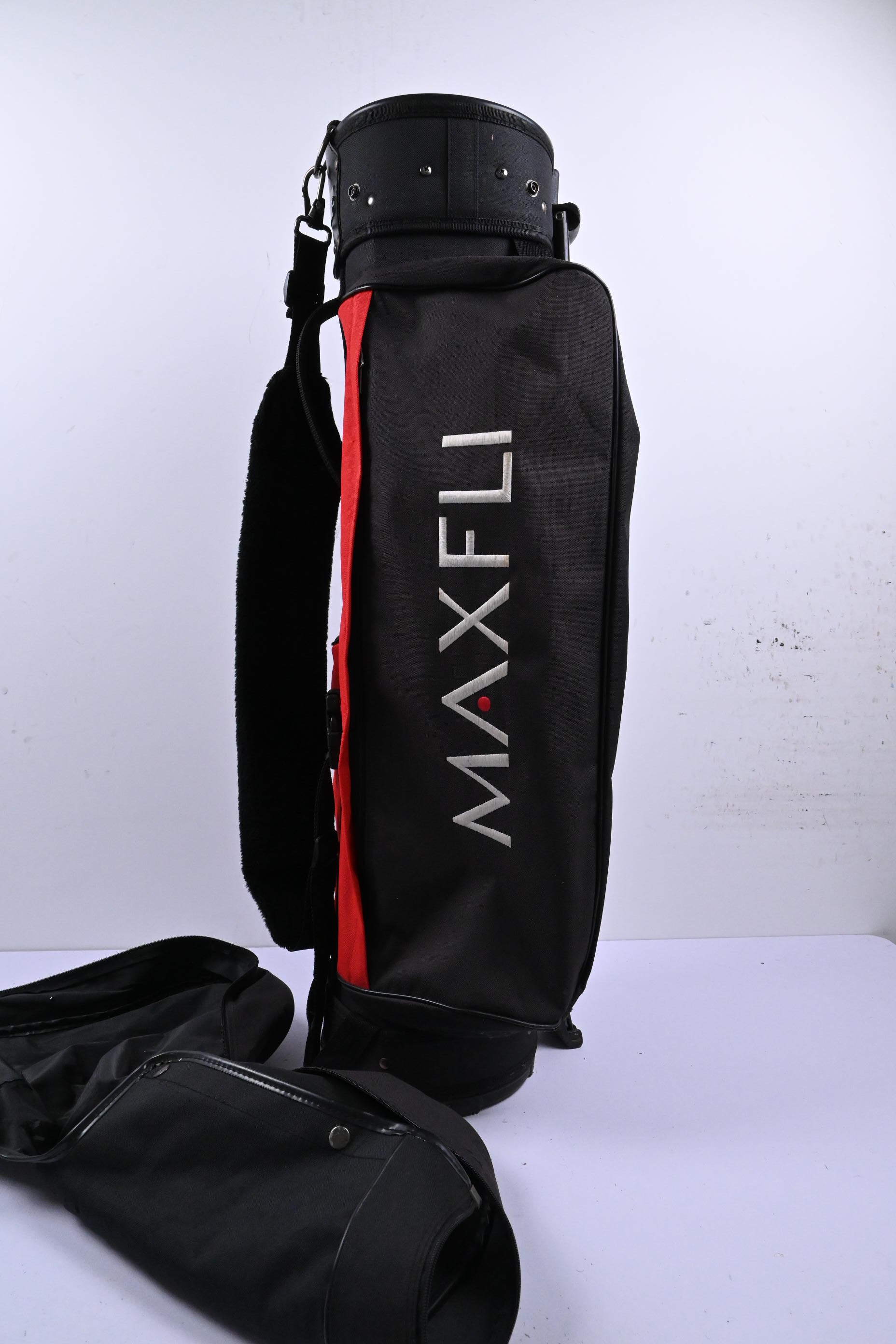 MAX FLI Stand Bag / 6-Way / Black & Red