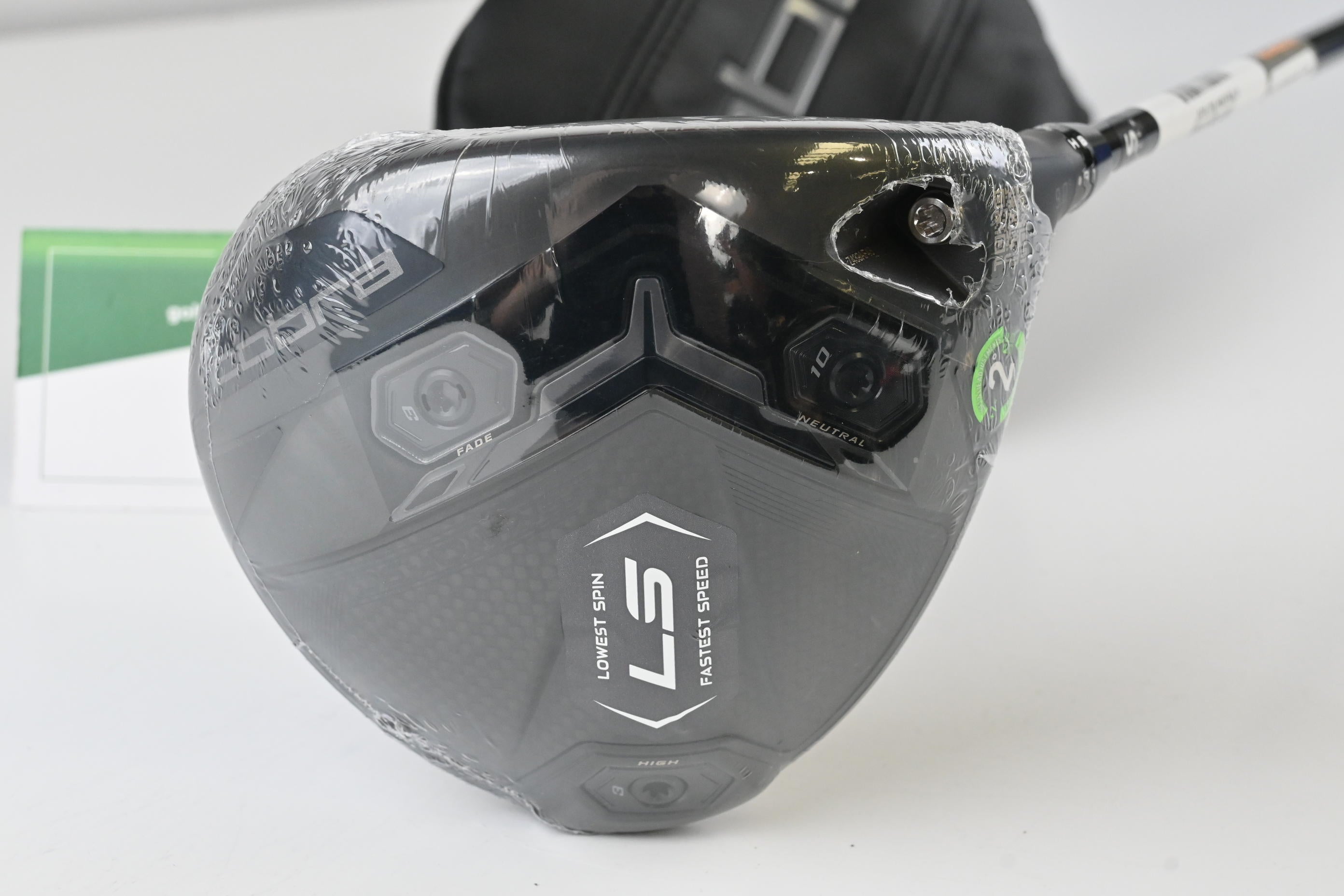 Cobra DS-Adapt LS Driver / 9 Degree / Stiff Flex Denali Black 60 Shaft