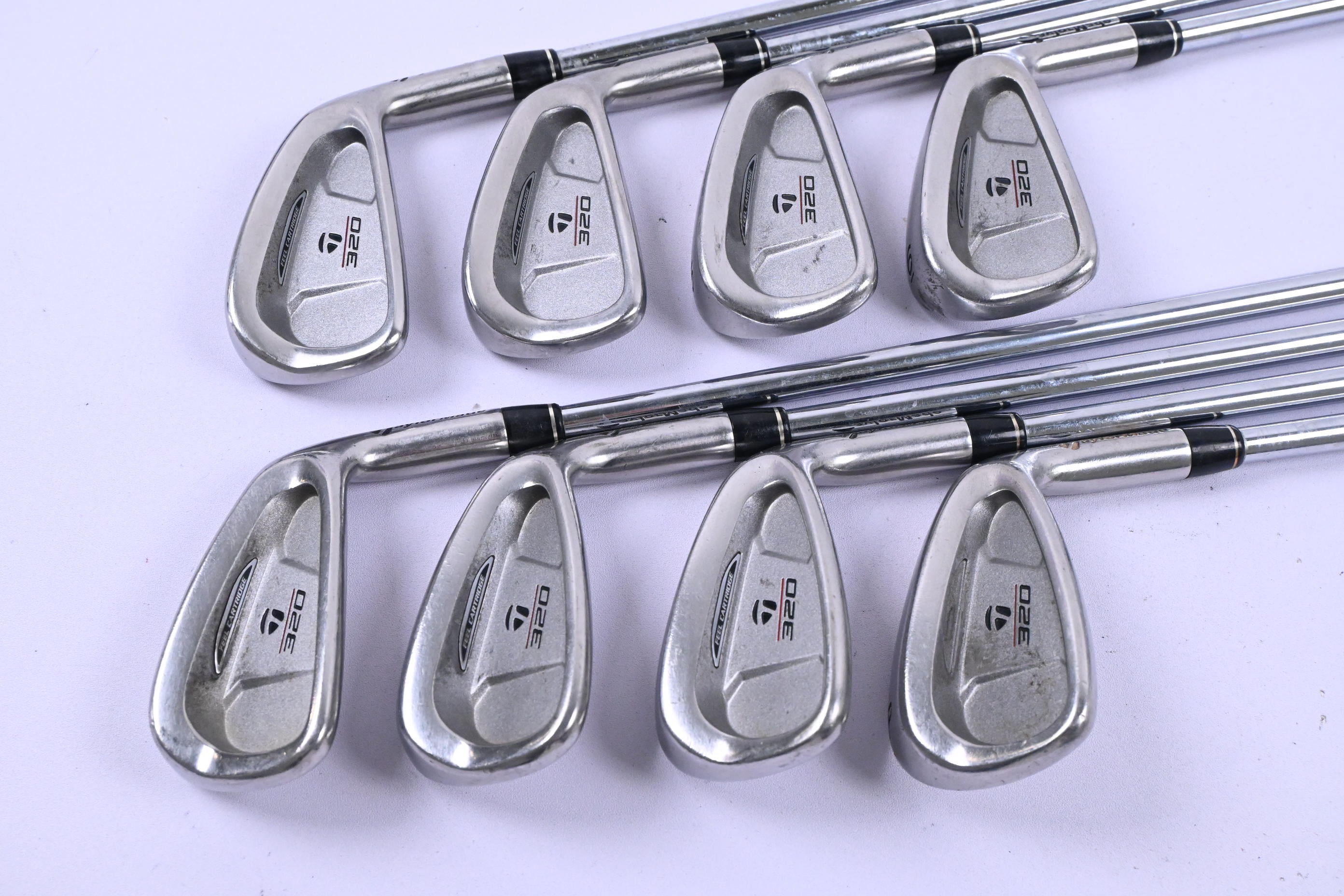 Taylormade 320 Steel Irons / 3-PW / Regular Flex Taylormade 80 Shafts