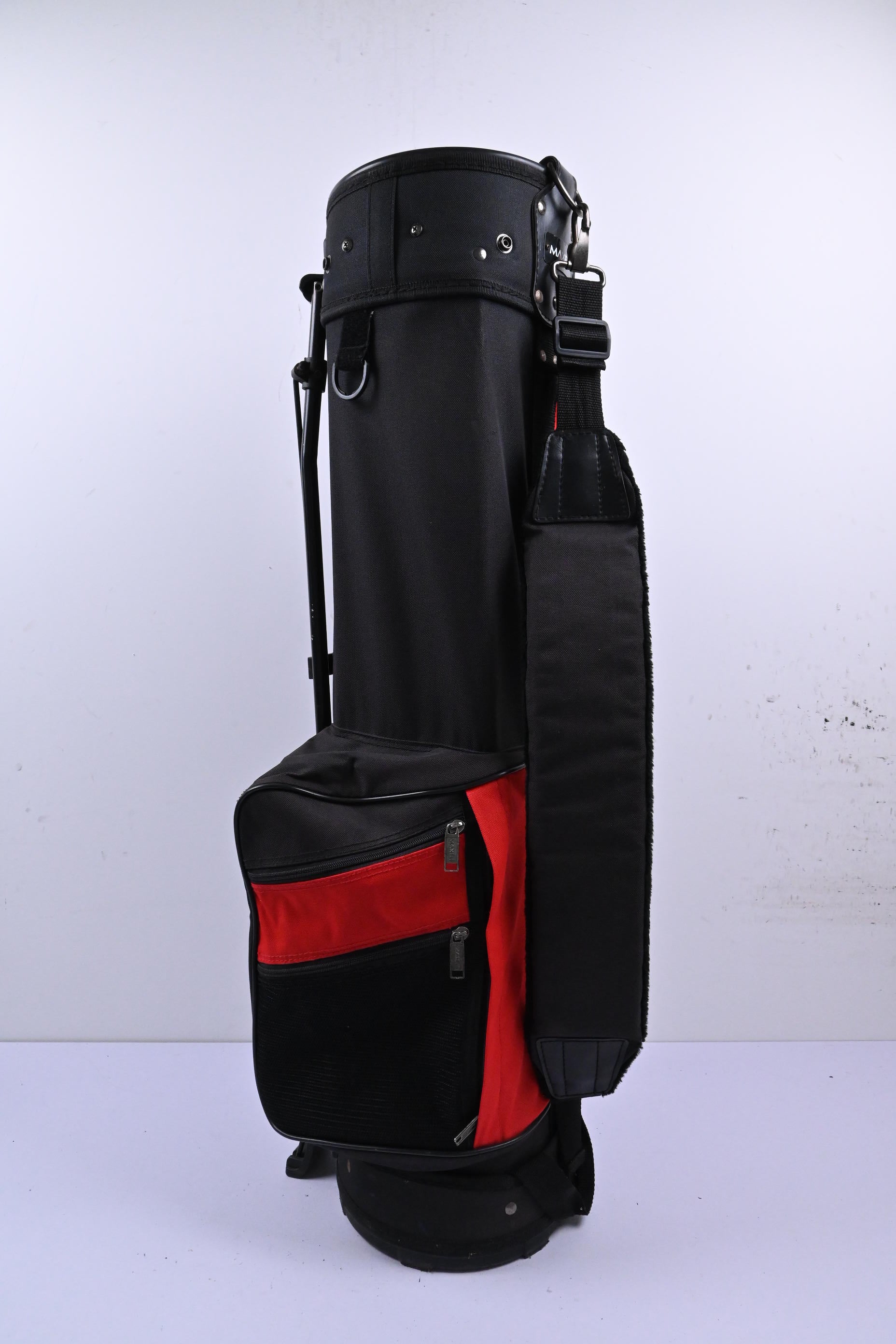 MAX FLI Stand Bag / 6-Way / Black & Red