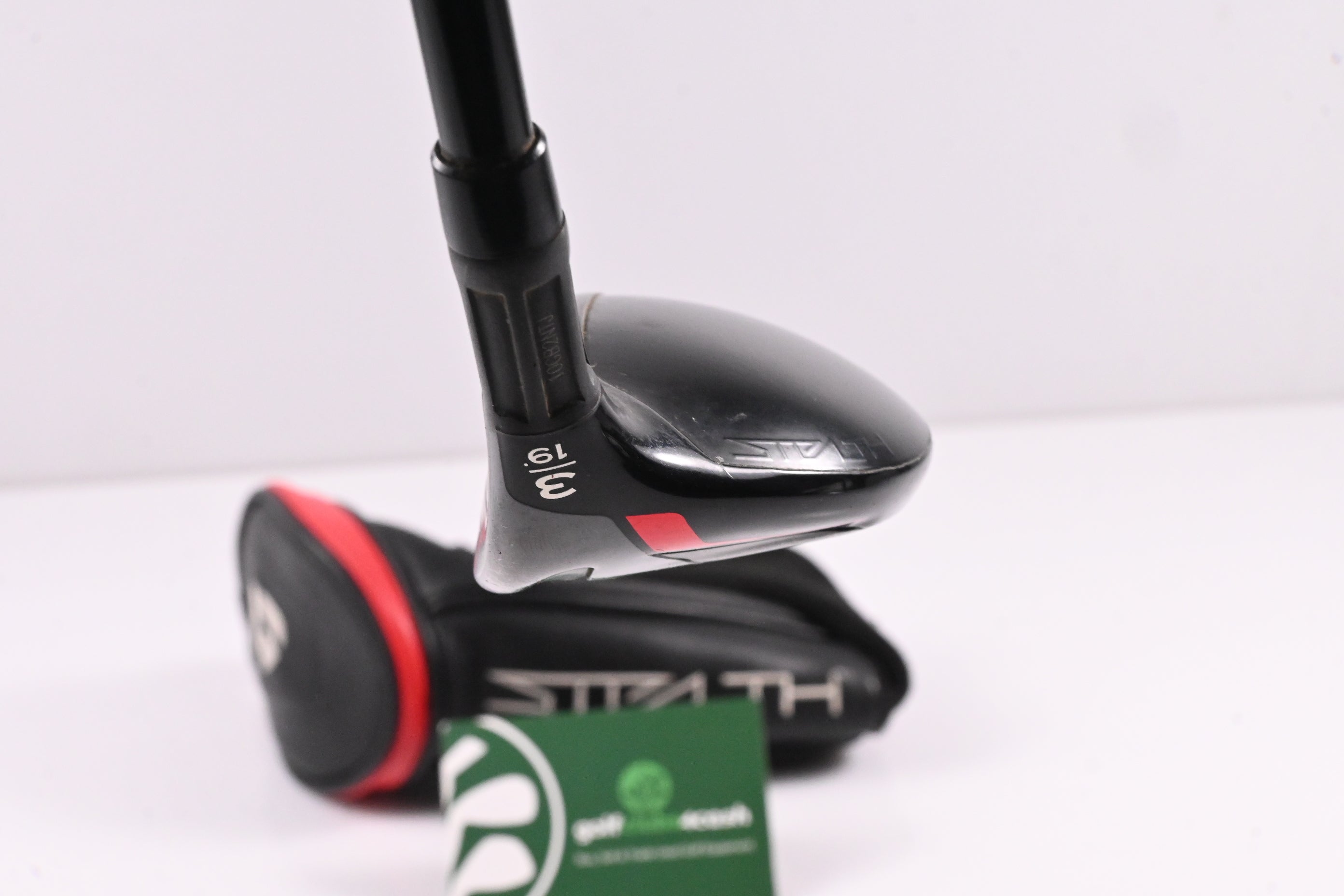 Taylormade Stealth #3 Hybrid / 19 Degree / Stiff Flex HZRDUS Smoke Black RDX 80