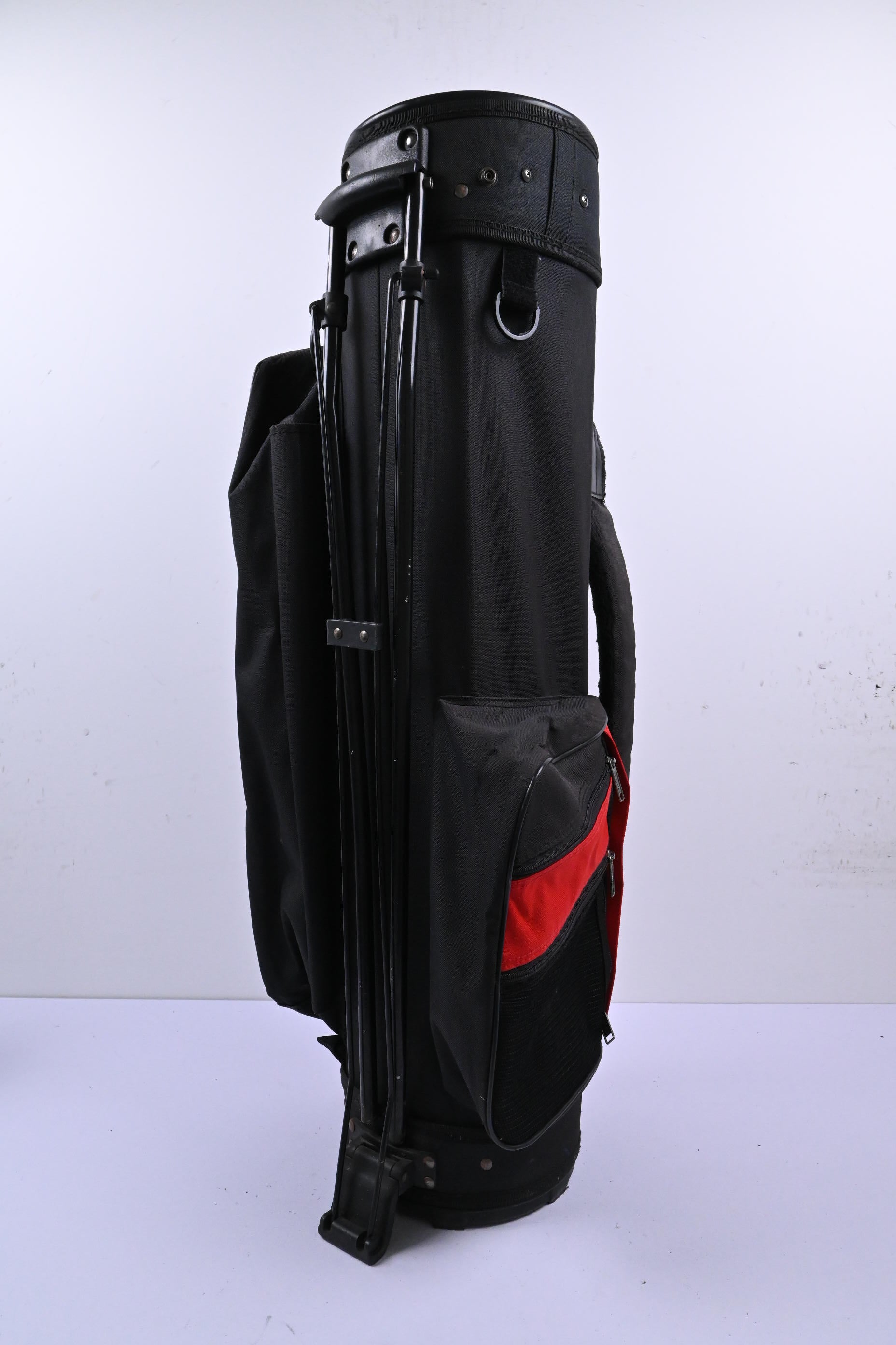 MAX FLI Stand Bag / 6-Way / Black & Red