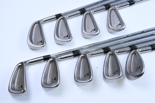 Titleist DCI Black Irons / 3-PW+SW / Regular Flex Titleist MS-209 Shafts