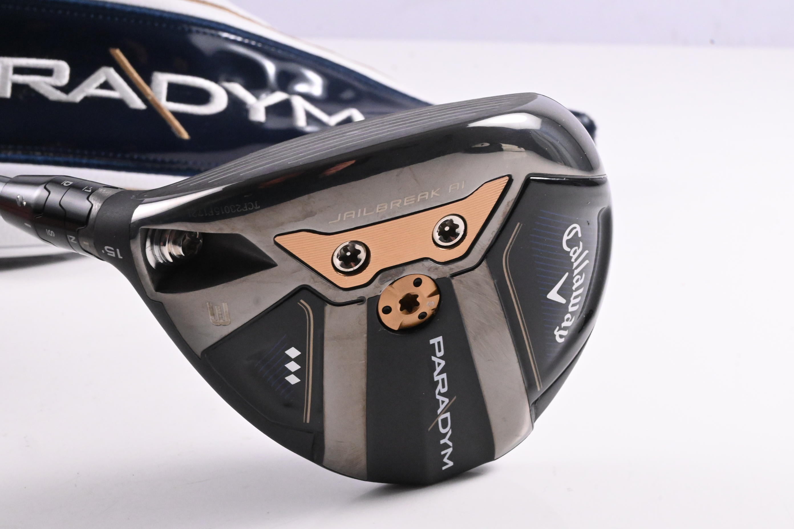 Left Hand Callaway Paradym Triple Diamond #3 Wood / 15 Degree / Regular Flex