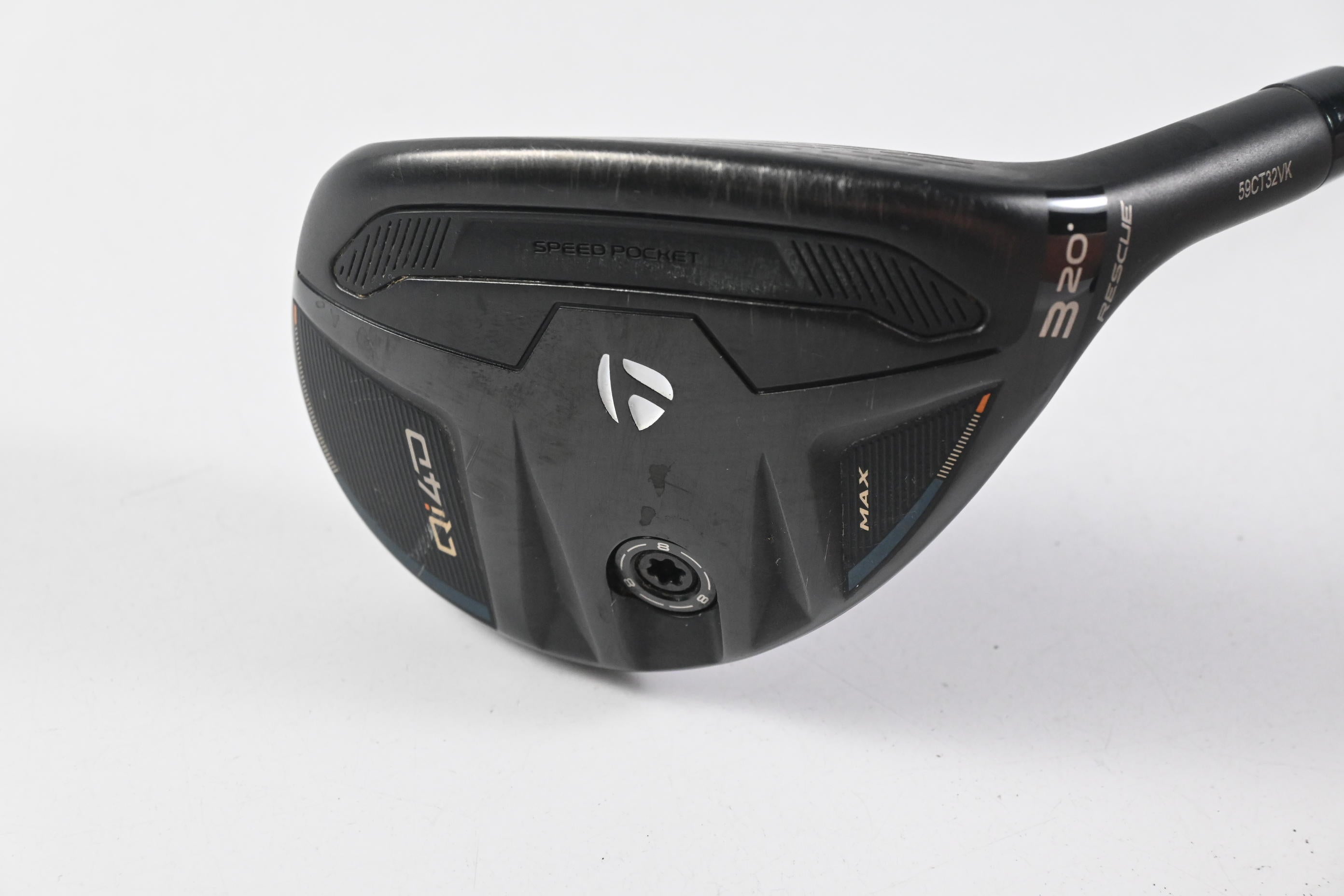 Taylormade Qi4D Max #3 Hybrid / 20 Degree / X-Flex Reax 85 Shaft