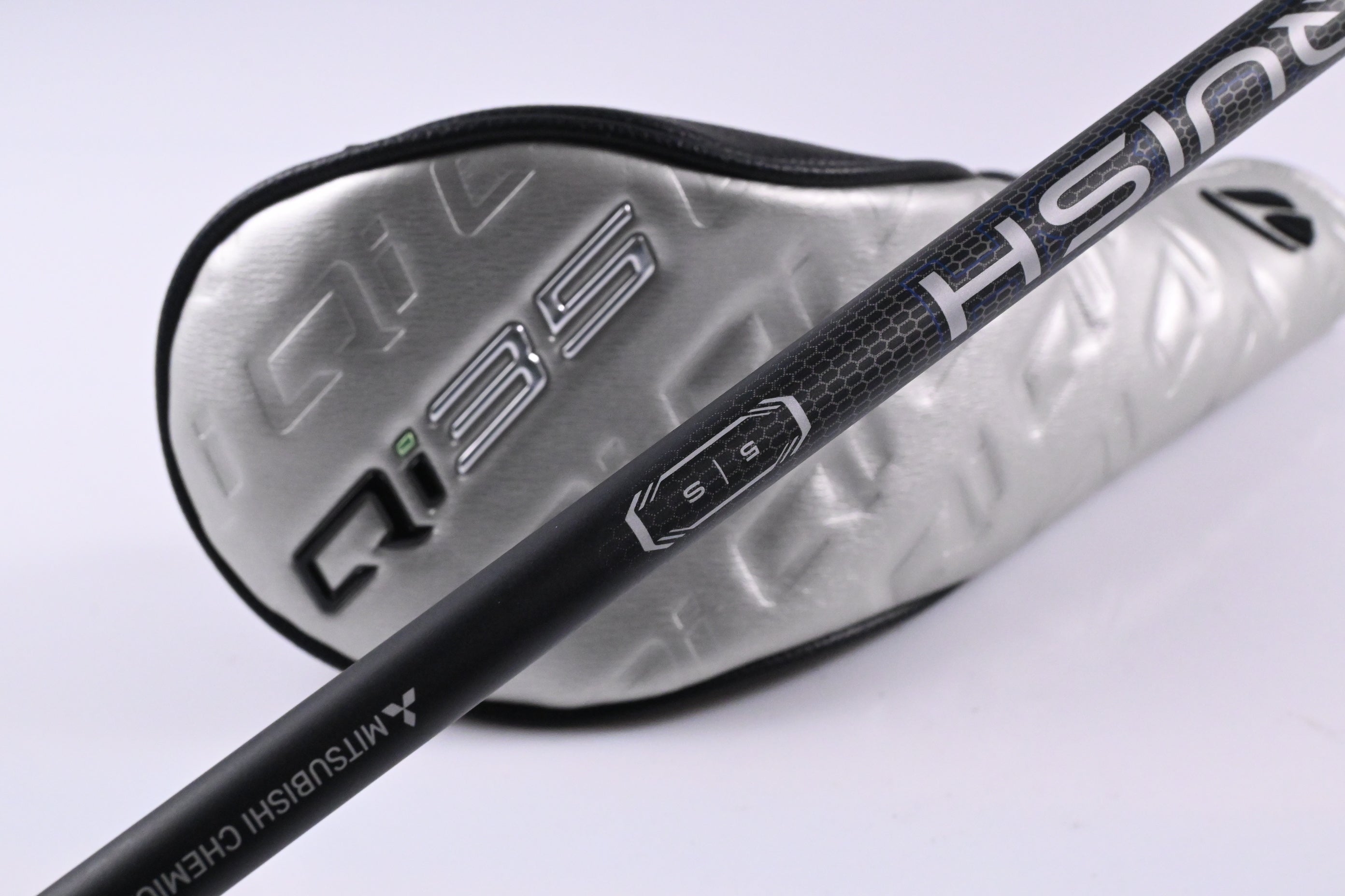 Left Hand Taylormade Qi35 #3 Wood / 15 Degree / Stiff Flex Vanquish 5 Shaft