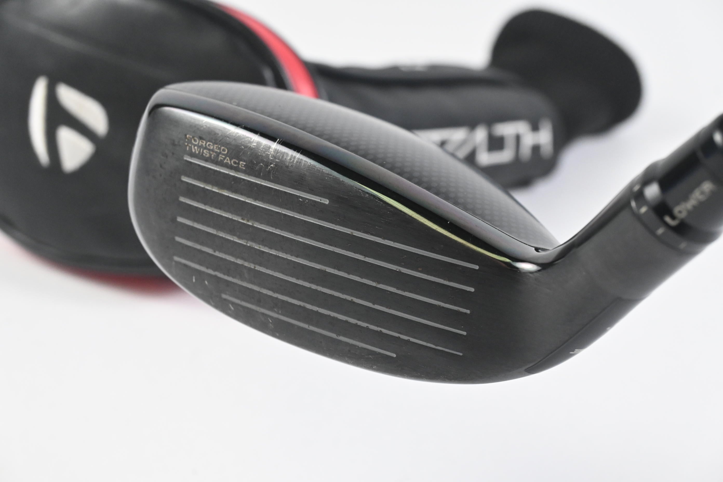 Taylormade Stealth Plus #4 Hybrid / 22 Degree / Stiff Flex HZRDUS Smoke Red RDX
