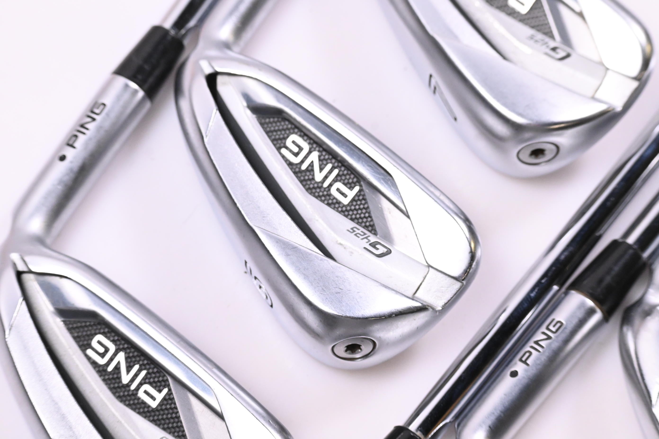 Ping G425 Irons / 5-PW-UW / Stiff Flex Ping AWT 2.0 Shafts