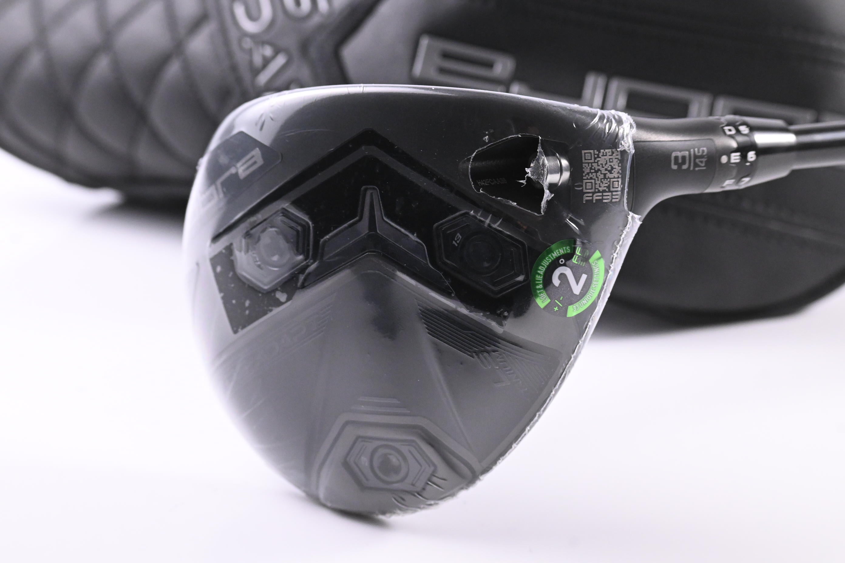 Cobra DS-Adapt LS Titanium #3 Wood / 14.5 Degree / X-Flex Denali Black 70 Shaft
