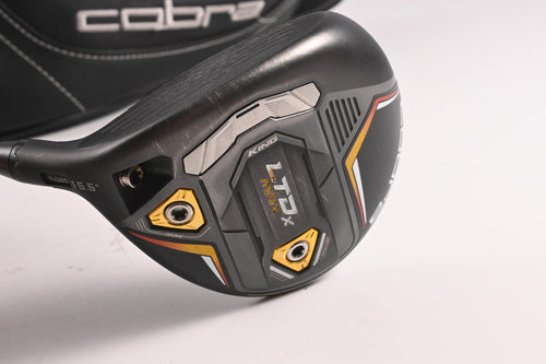 Left Hand Cobra LTDx Max #3 Wood / 15.5 Degree / Stiff Flex HZRDUS Smoke iM10 60