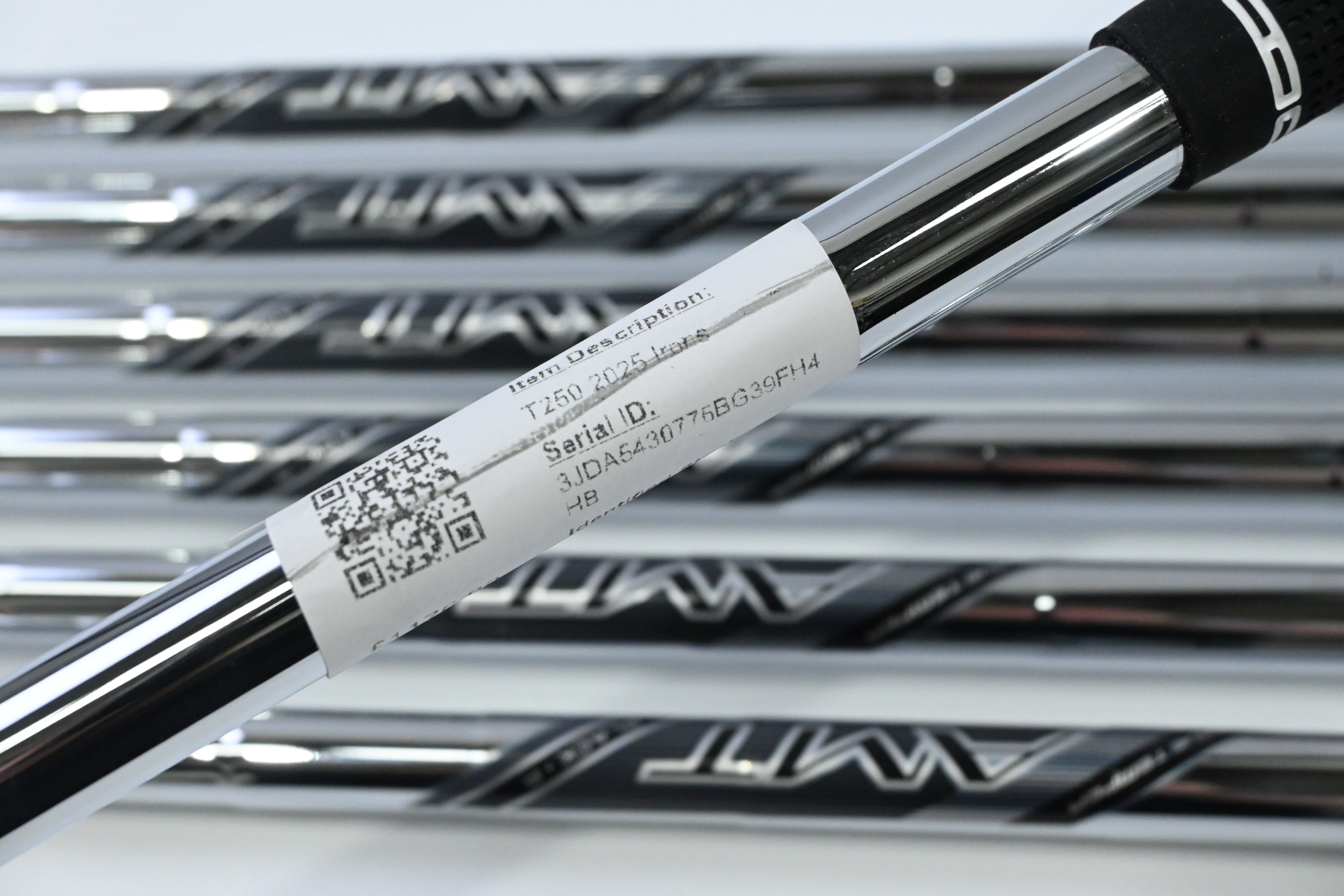 Titleist T250 2025 Irons / 5-PW+48° / Regular Flex AMT Black Shafts