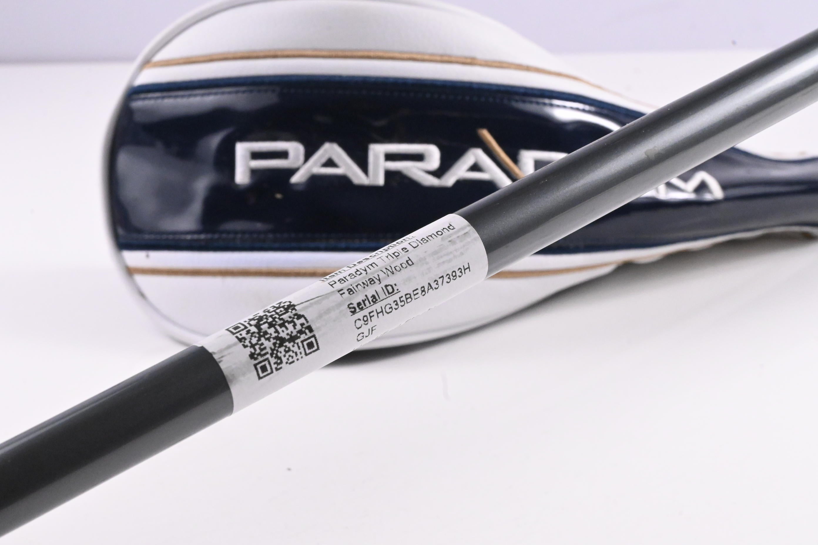 Left Hand Callaway Paradym Triple Diamond #3 Wood / 15 Degree / Regular Flex