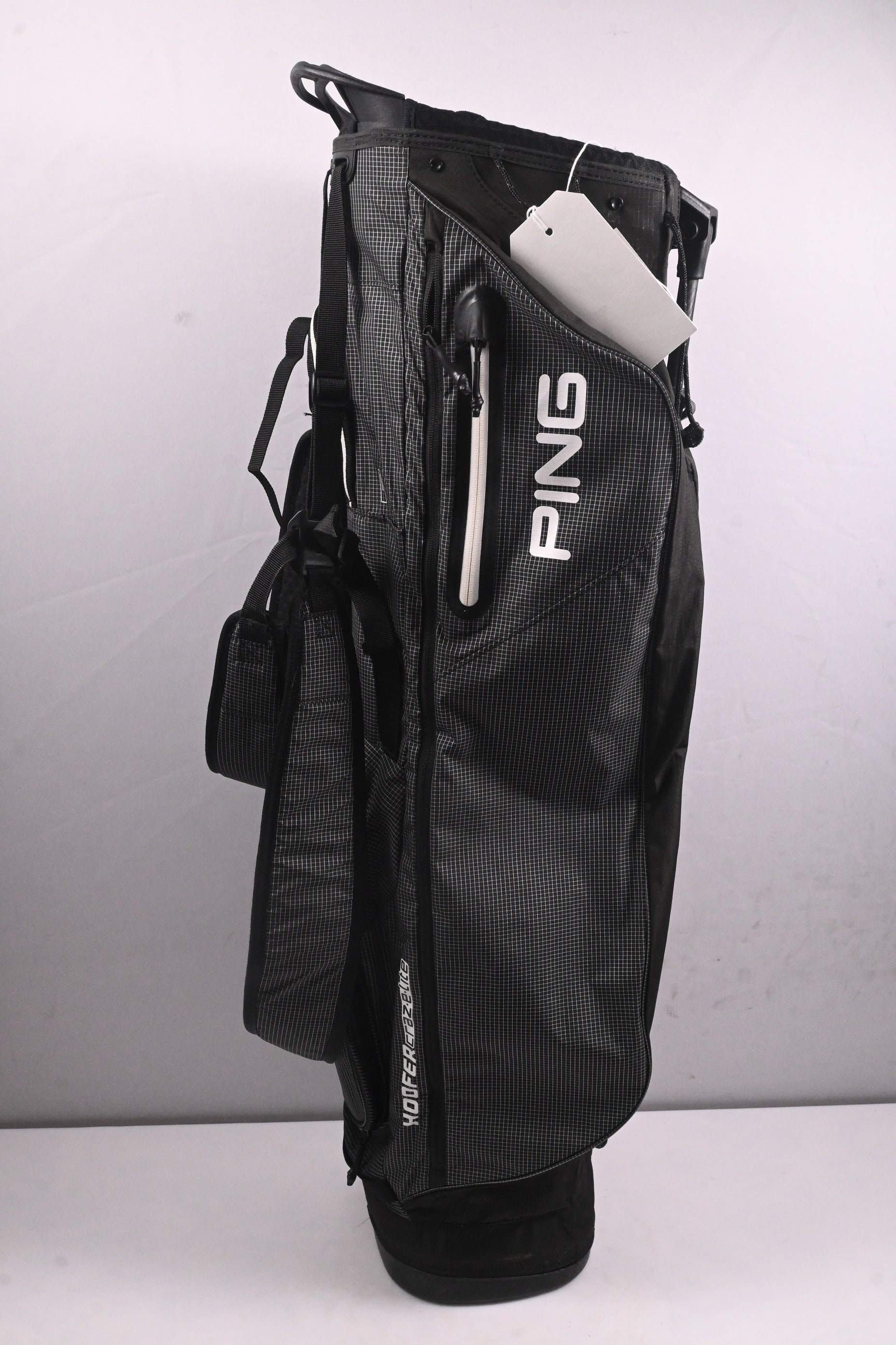 Ping Hoofer Craz-E-Lite Stand Bag / 4-Way Divider / Grey, Black
