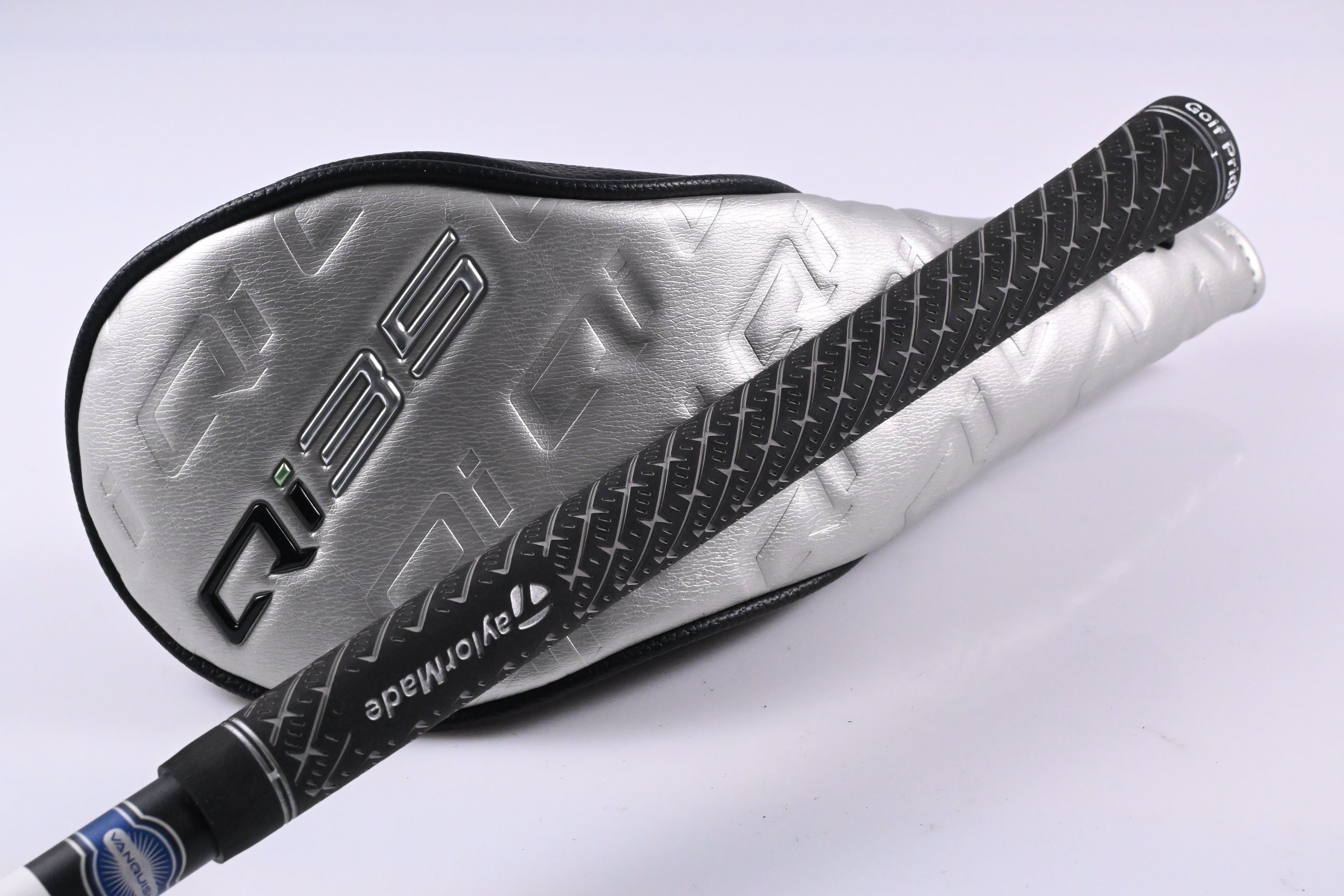 Left Hand Taylormade Qi35 #3 Wood / 15 Degree / Stiff Flex Vanquish 5 Shaft